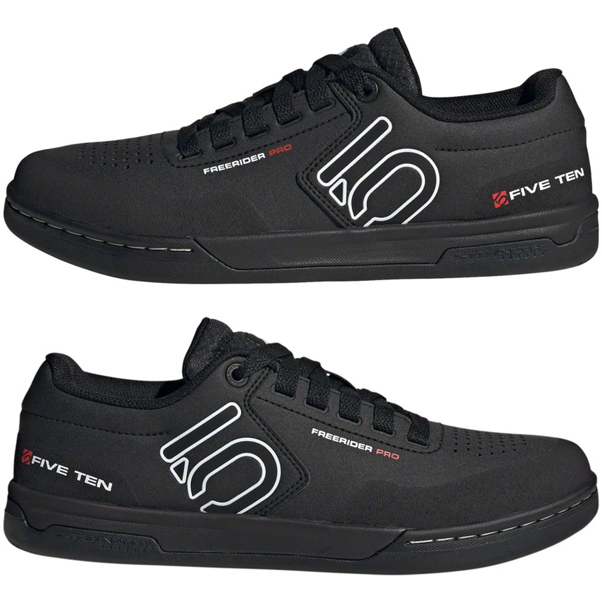 Freerider Pro Flat Shoes - Men's, Core Black/Ftwr White/Ftwr White - Image 8