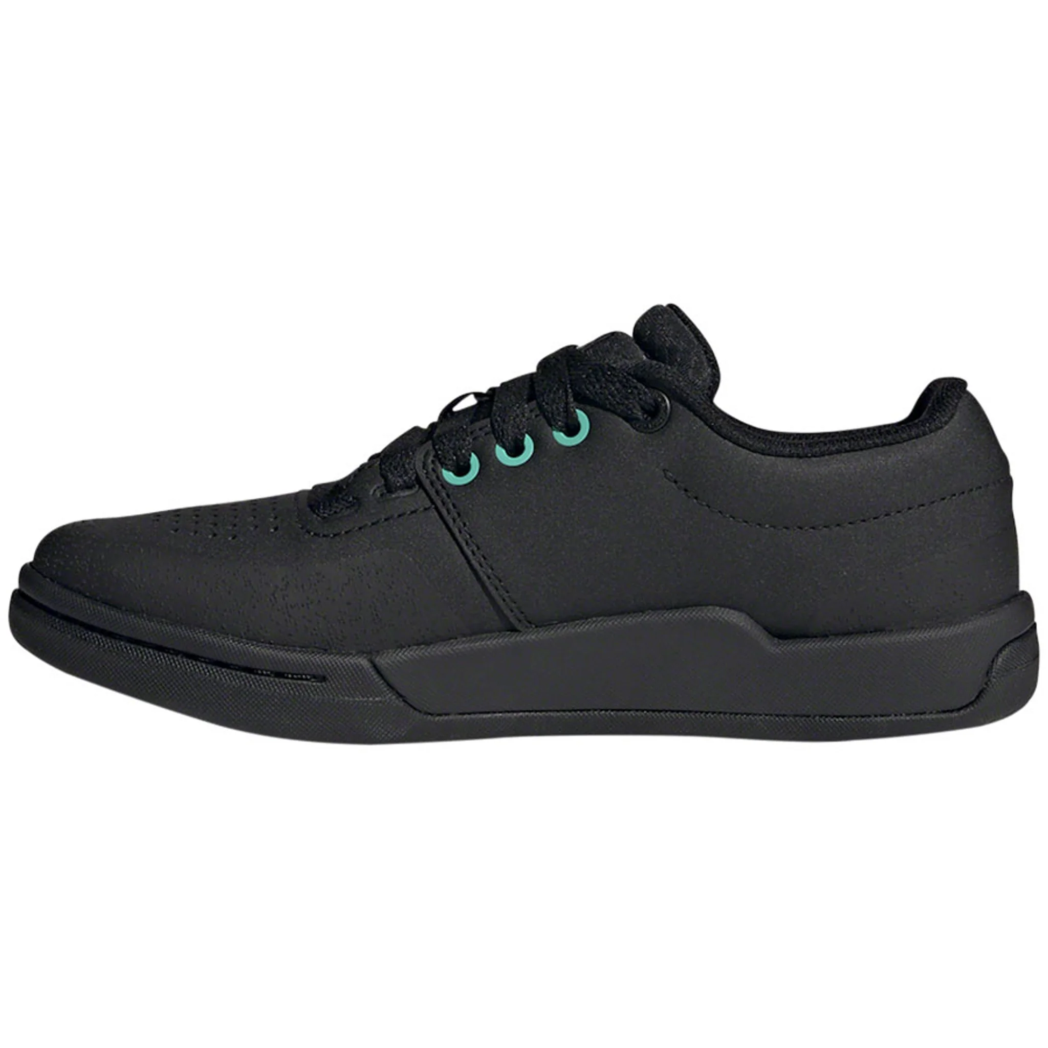Freerider Pro Flat Shoes  -  Women's, Core Black / Crystal White / Acid Mint - Image 12