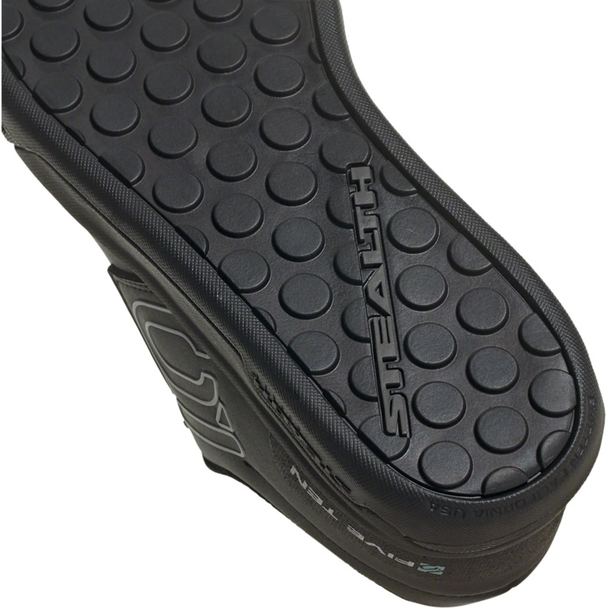 Freerider Pro Flat Shoes  -  Women's, Core Black / Crystal White / Acid Mint - Image 9