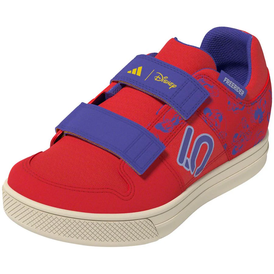 Freerider VCS DSN Kids Flat Shoes - Pure Ruby/Violet Tone/Wonder White - Image 2