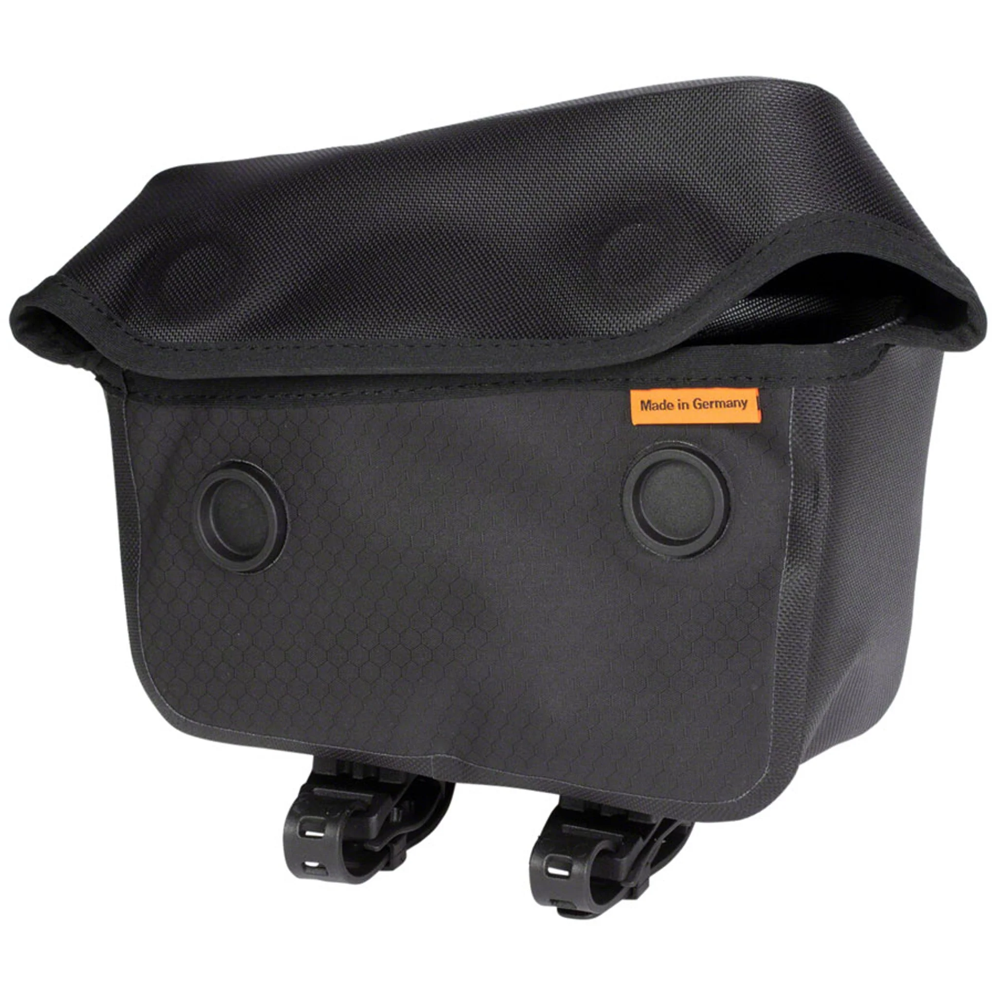 Fuel-Pack Top Tube Bag - Bolt/Strap-On, Black - Image 4