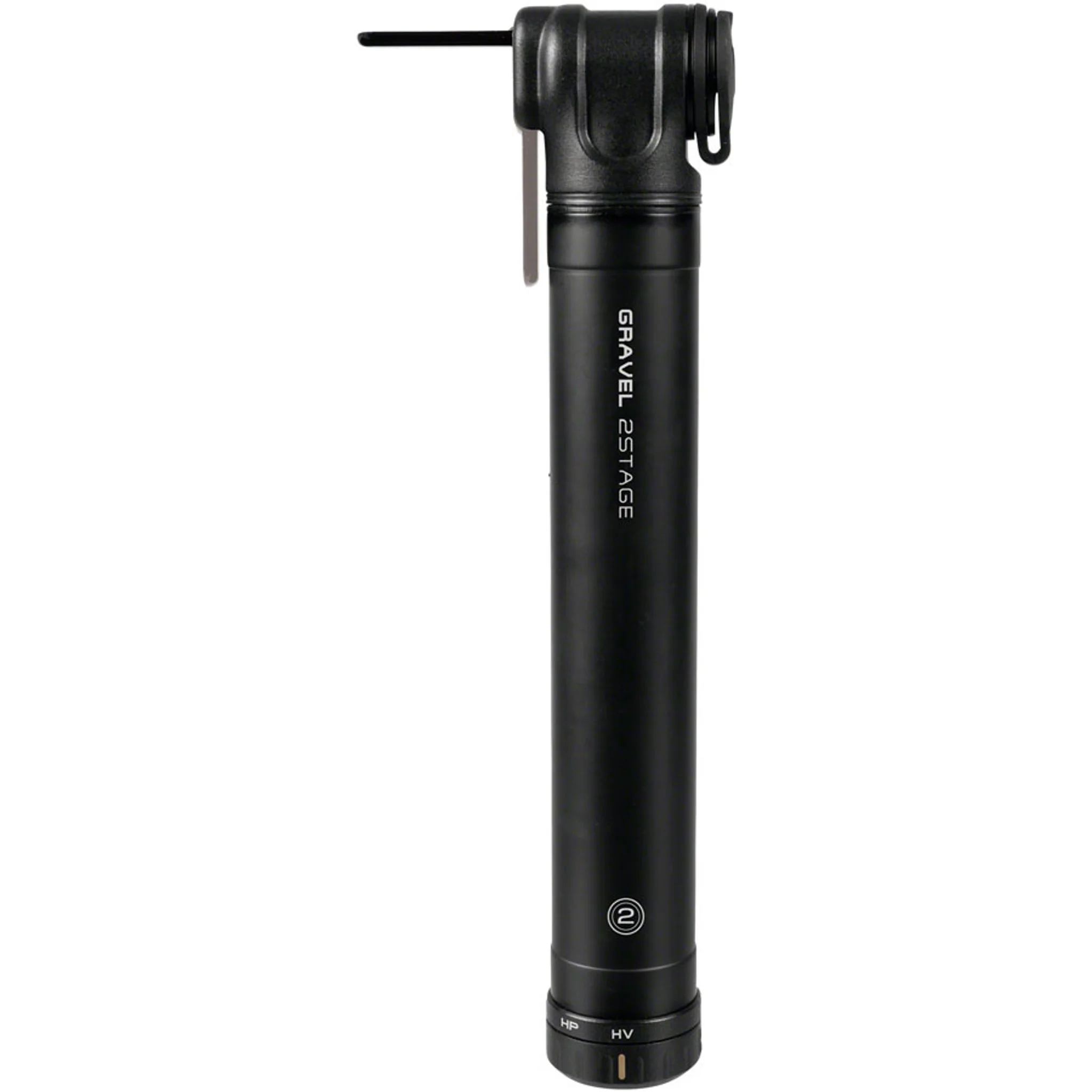 Gravel Mini Pump - 2Stage, 90psi, Black - Image 2