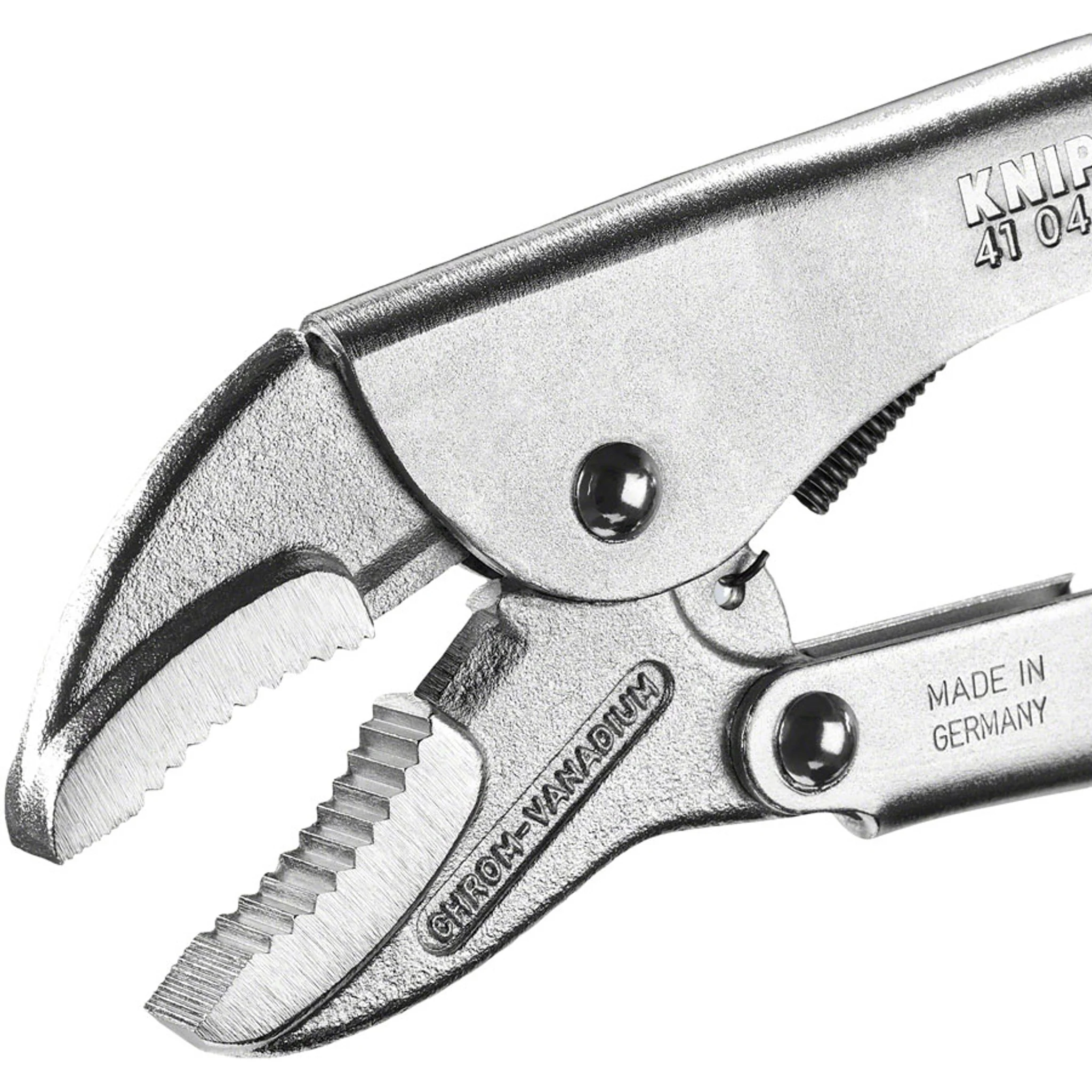 Grip Pliers Round Jaws - Forged Steel, 10" - Image 4