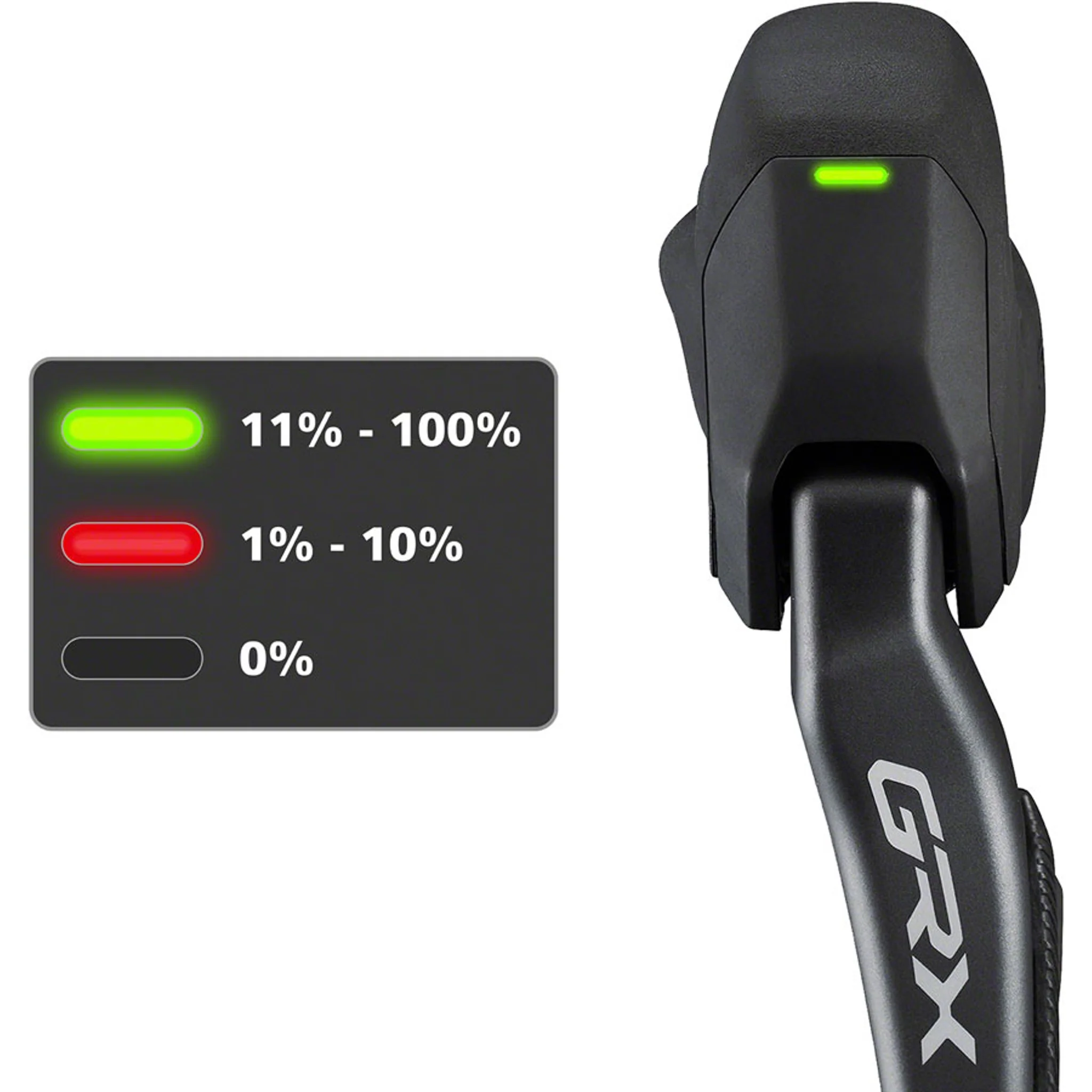 GRX ST-RX825 Di2 Shifter/Brake Lever with BR-RX820 Hydraulic Disc Brake Caliper - Image 15