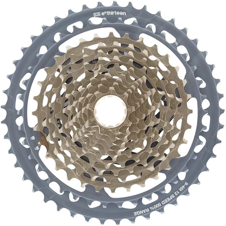 Helix Race Cassette - 12-Speed, 9-45t, Gray