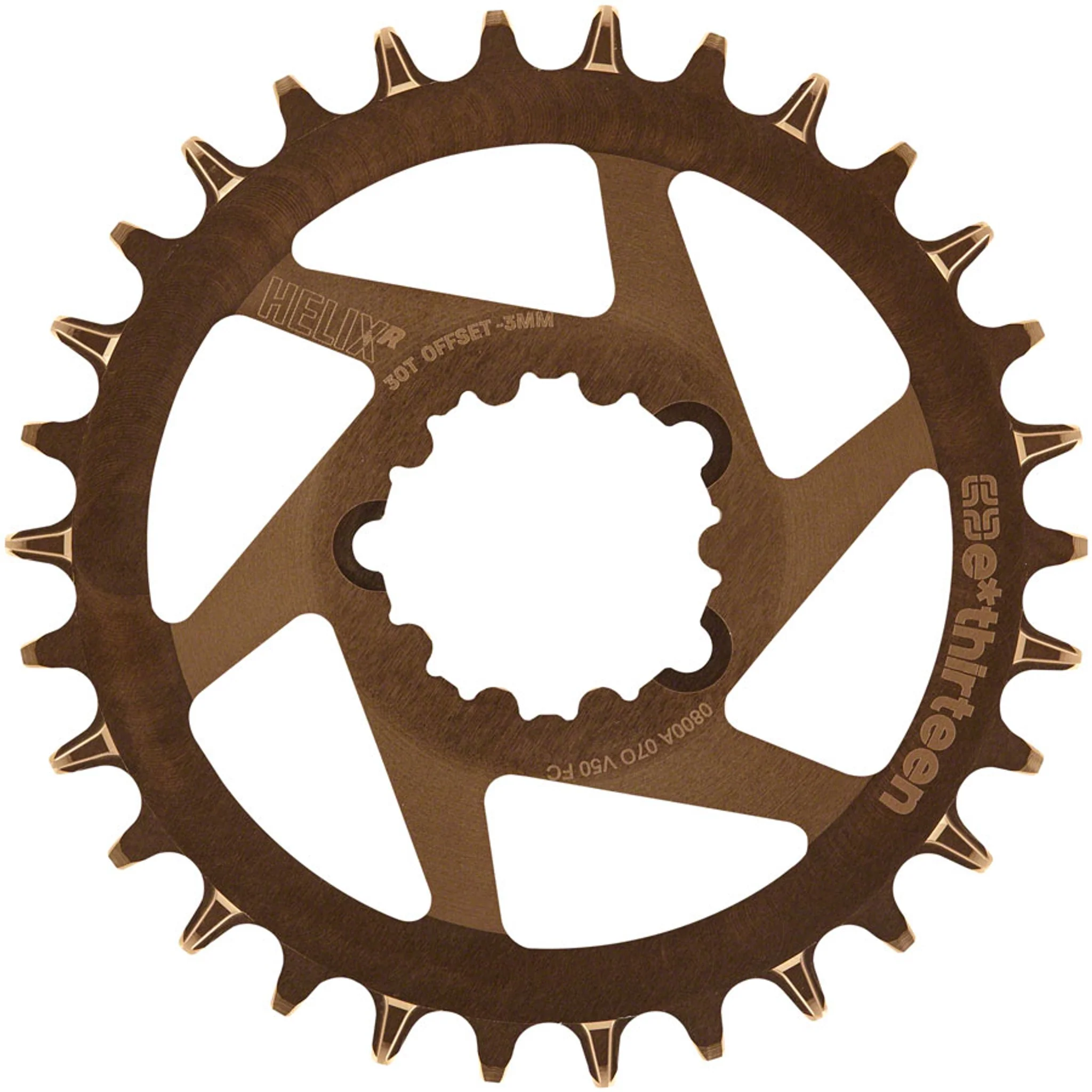 Helix Race SRAM 3-Bolt Direct Mount Chainring - Image 11