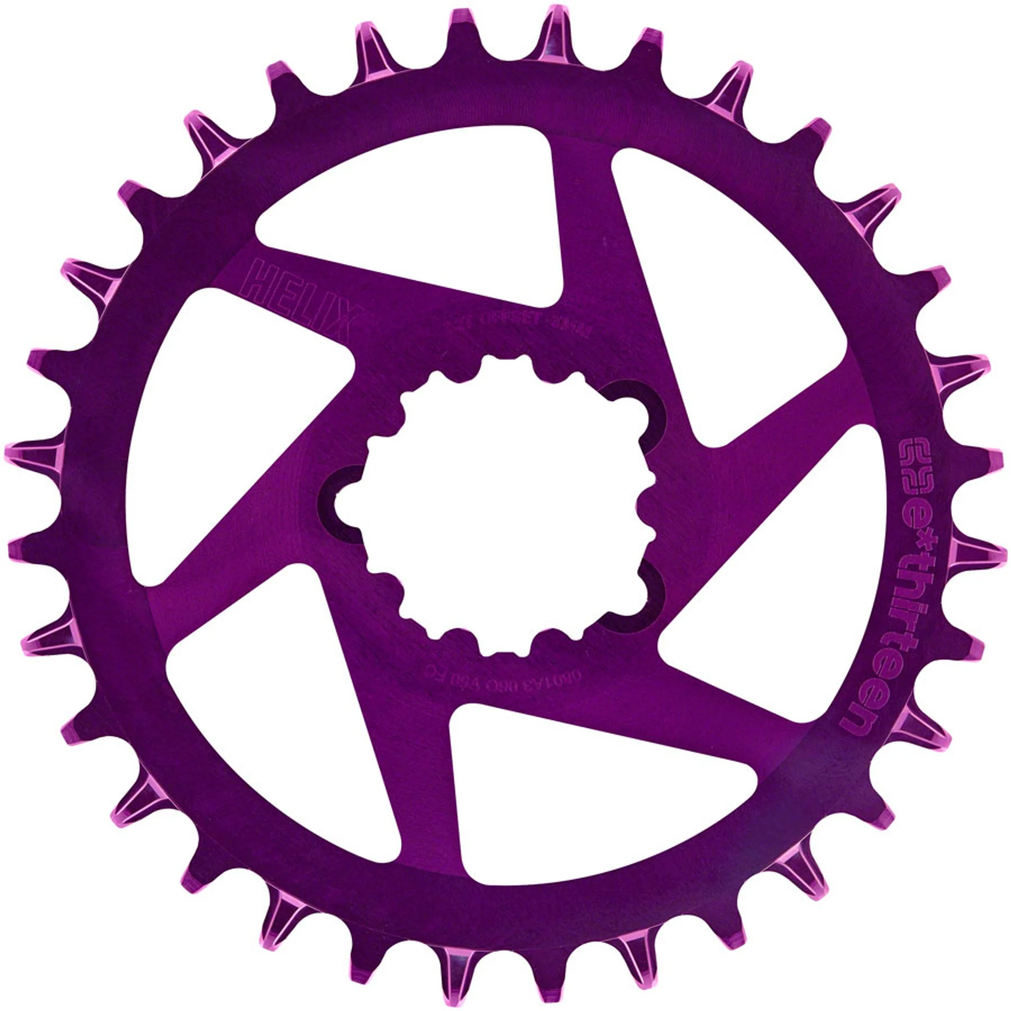 Helix Race SRAM 3-Bolt Direct Mount Chainring - Image 13