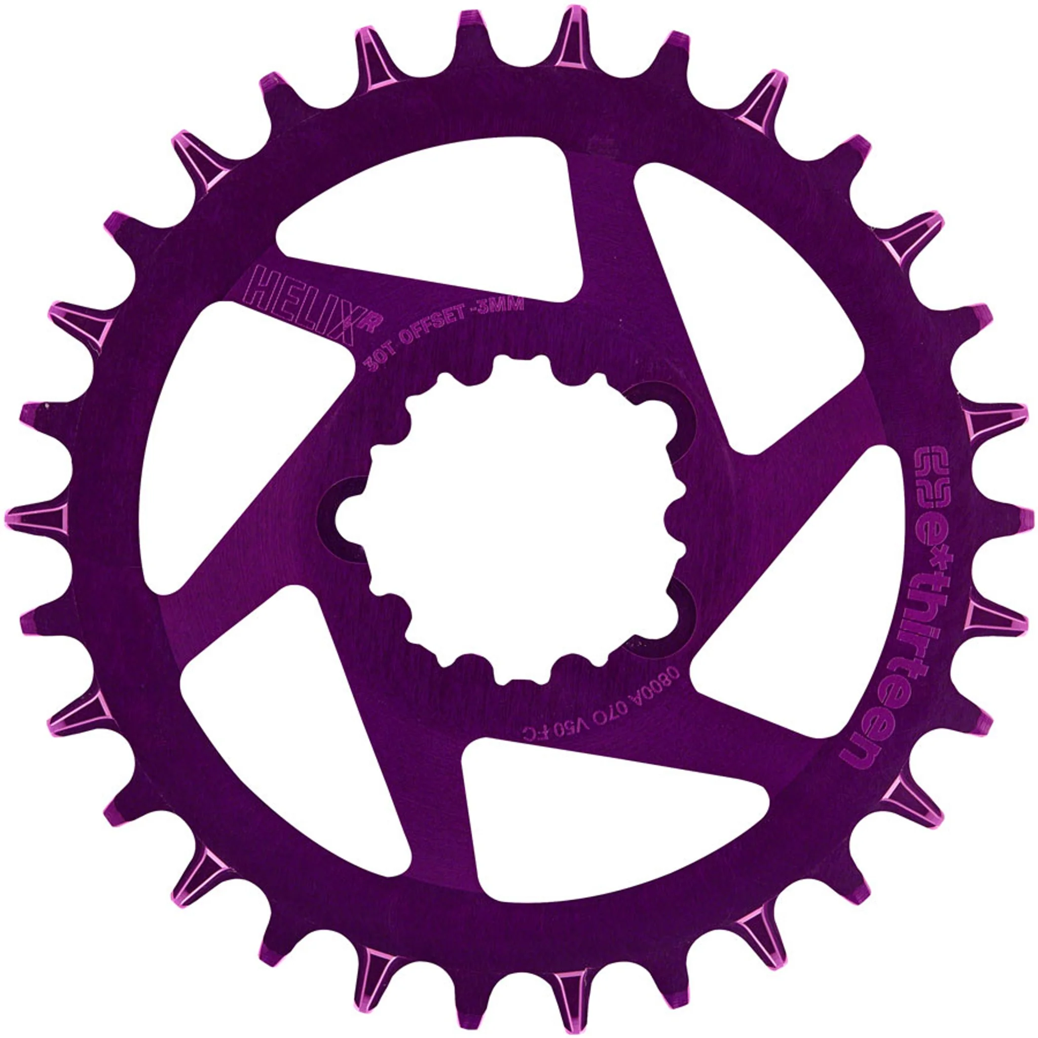 Helix Race SRAM 3-Bolt Direct Mount Chainring - Image 15