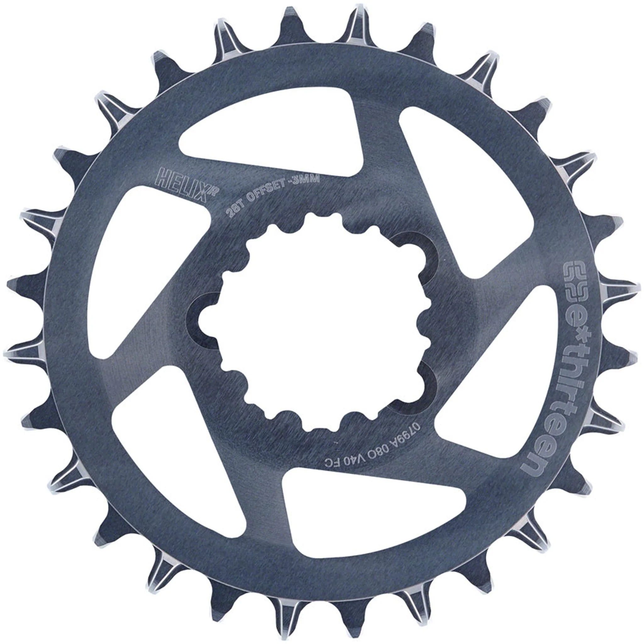 Helix Race SRAM 3-Bolt Direct Mount Chainring - Image 19