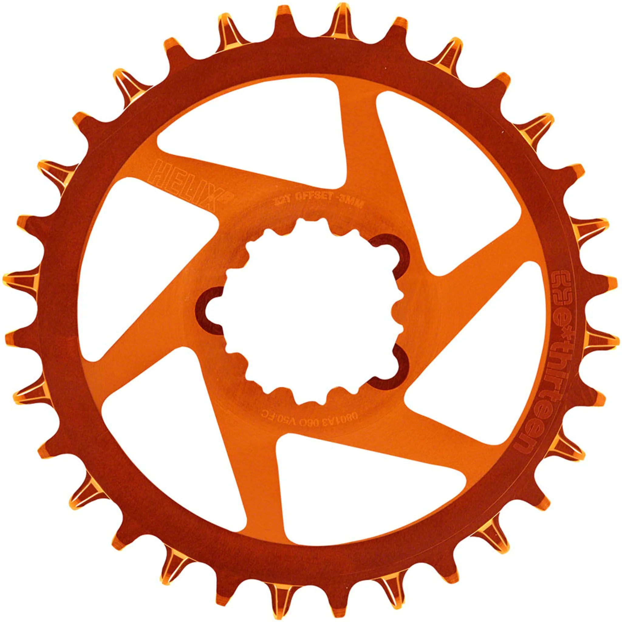 Helix Race SRAM 3-Bolt Direct Mount Chainring - Image 31