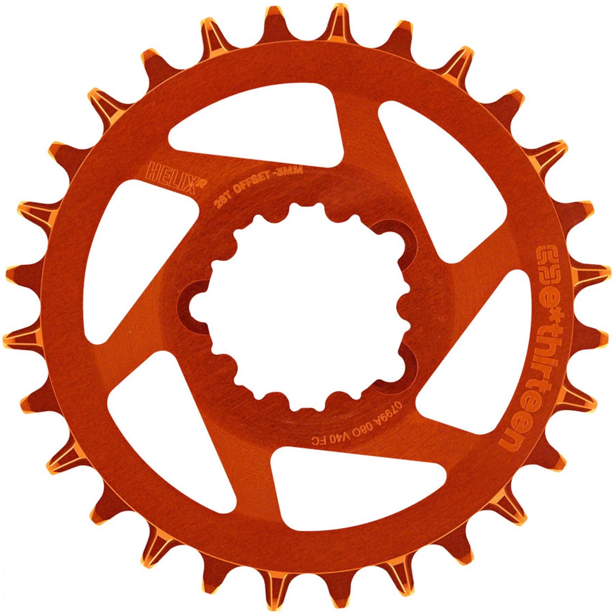 Helix Race SRAM 3-Bolt Direct Mount Chainring - Image 33