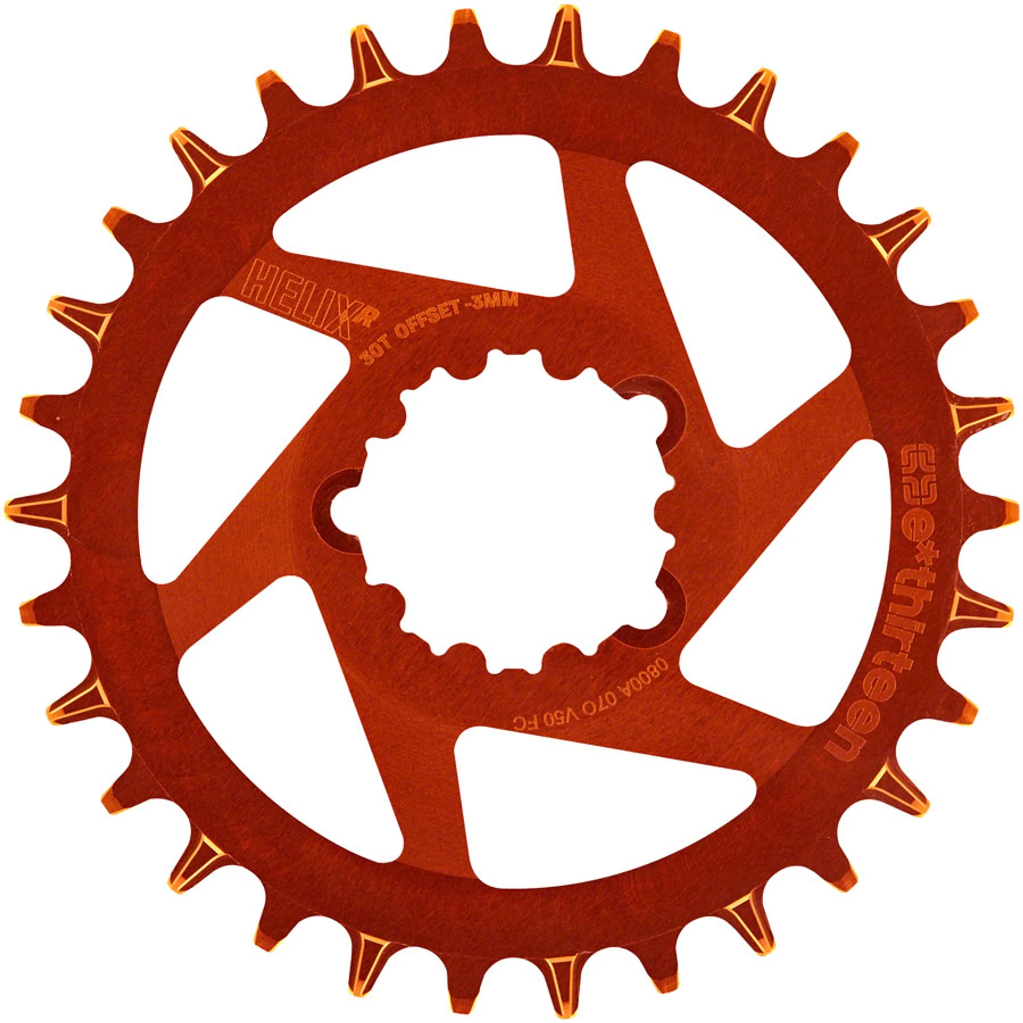 Helix Race SRAM 3-Bolt Direct Mount Chainring - Image 35