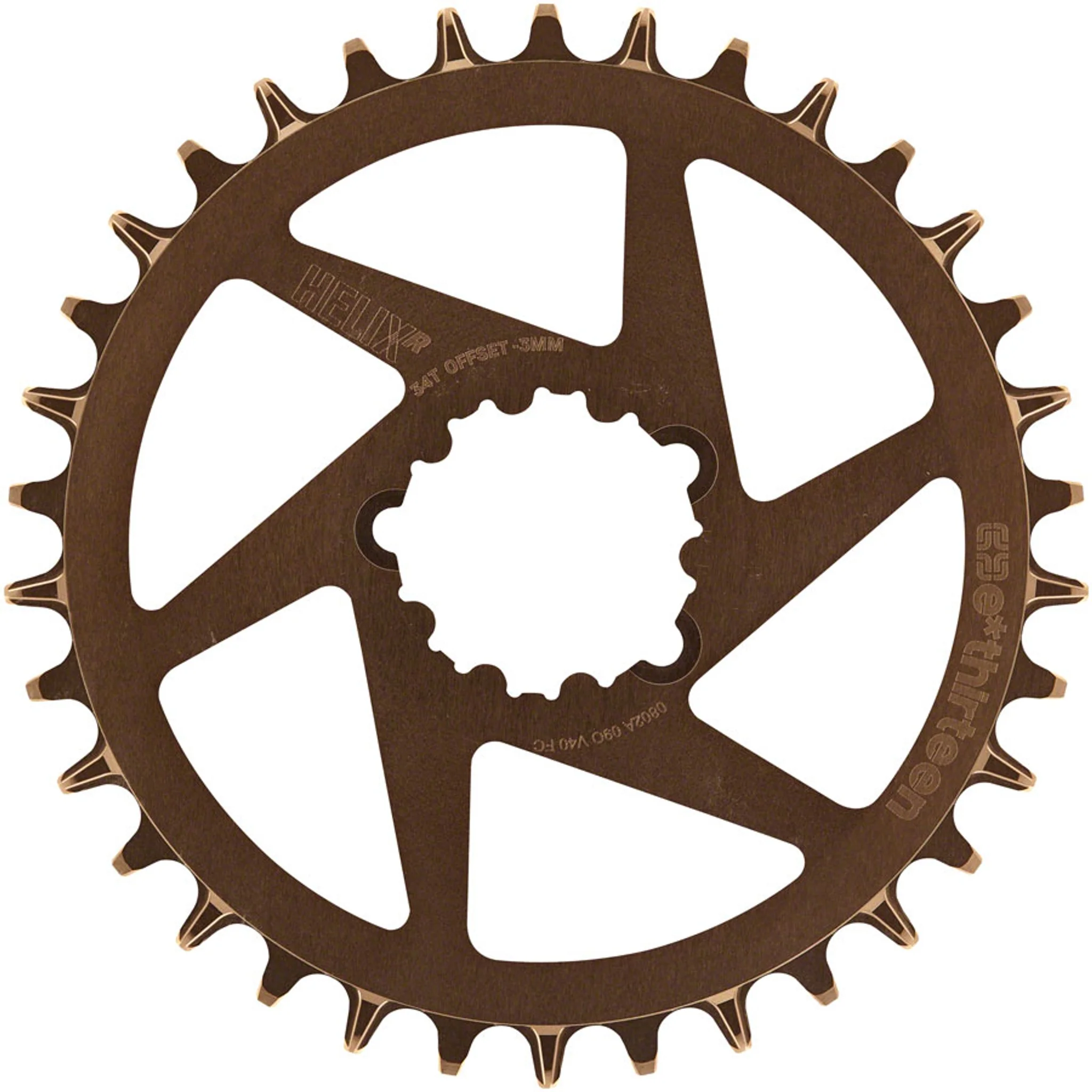 Helix Race SRAM 3-Bolt Direct Mount Chainring - Image 9