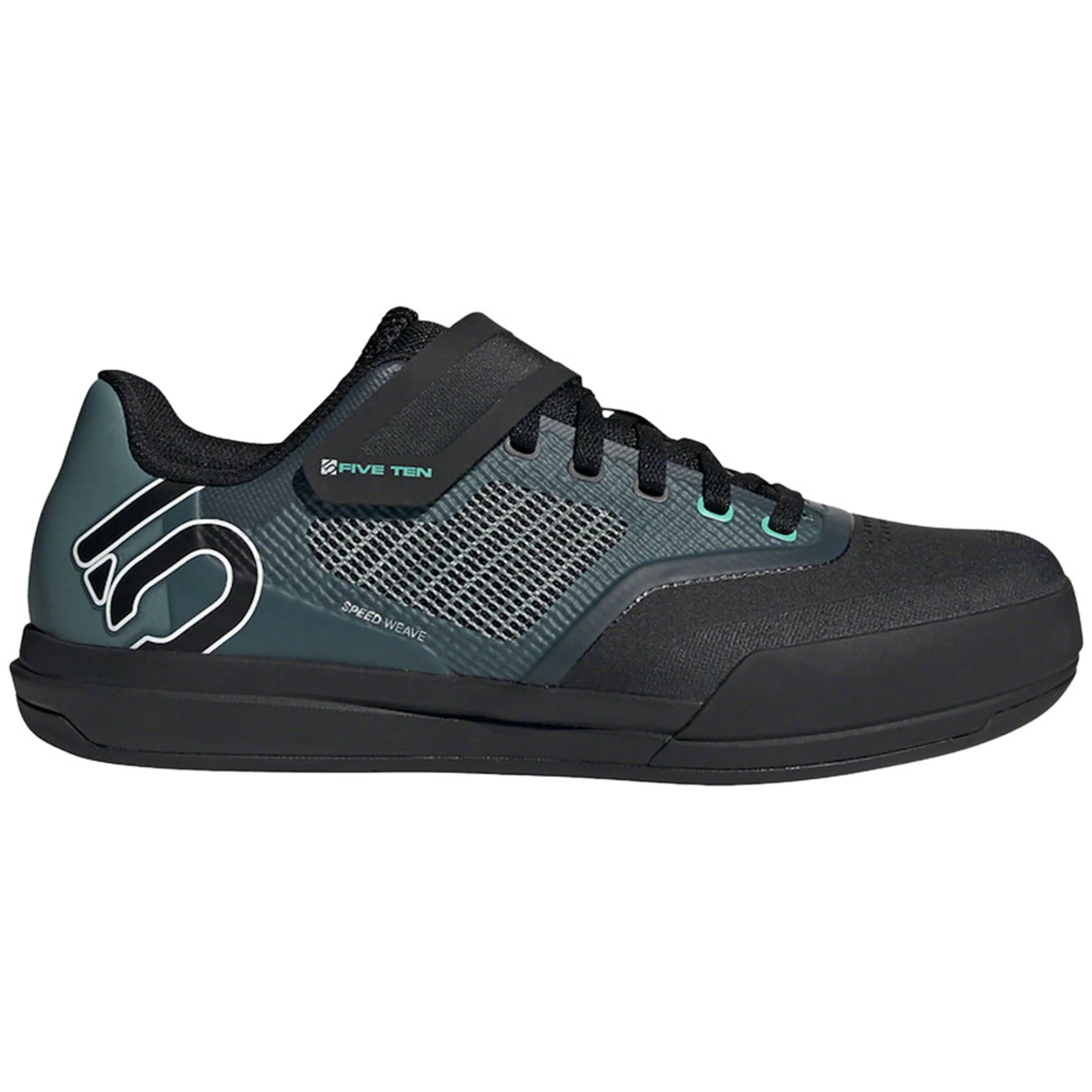 Hellcat Pro Mountain Clipless Shoes - Women's, Core Black/Crystal White/DGH Solid Grey - Image 2