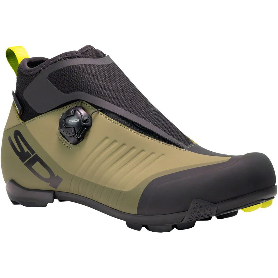 Hiemx Cycling Boot - Black/Green Olive - Image 3