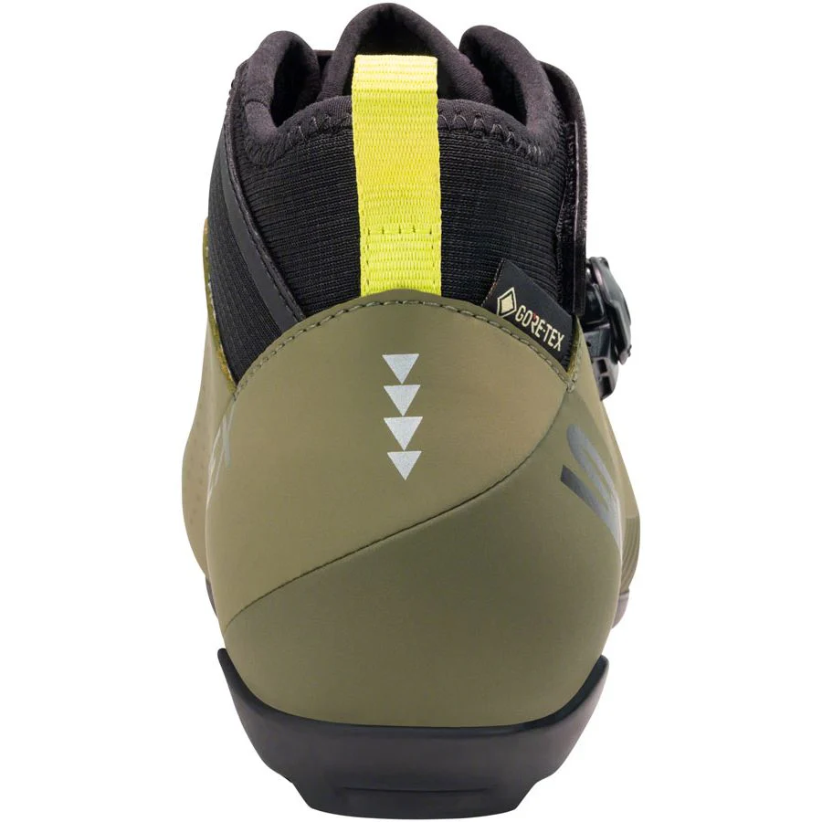 Hiemx Cycling Boot - Black/Green Olive - Image 5