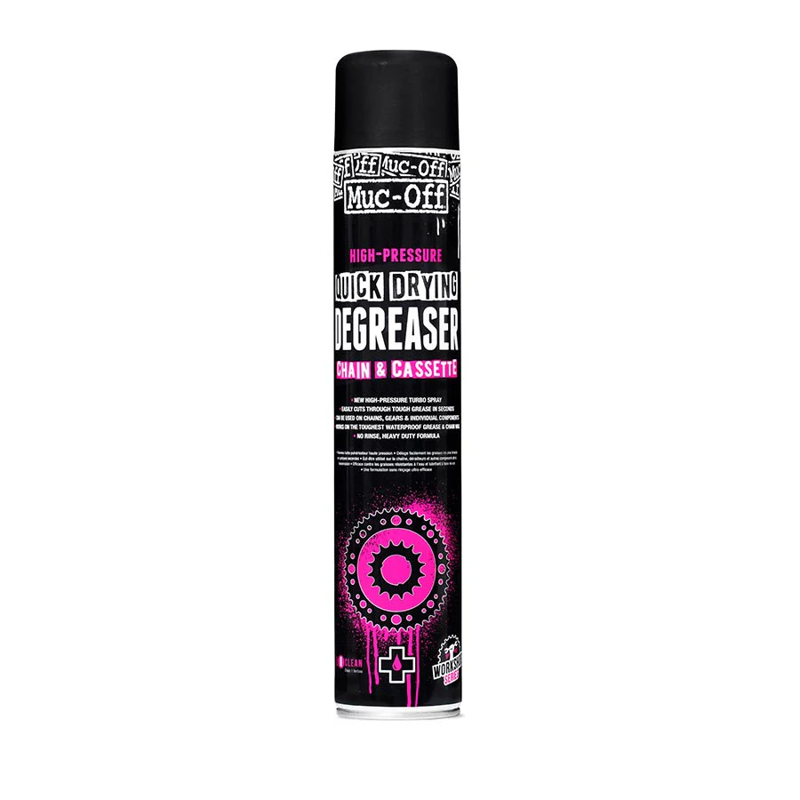 High Pressure Quick Drying Chain Degreaser: 750ml
