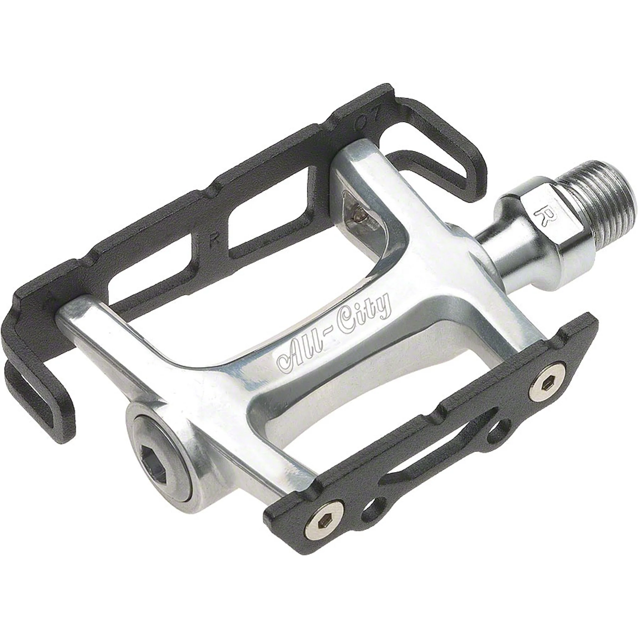 All-City Cecil Pro Track Pedals -9/16", Black
