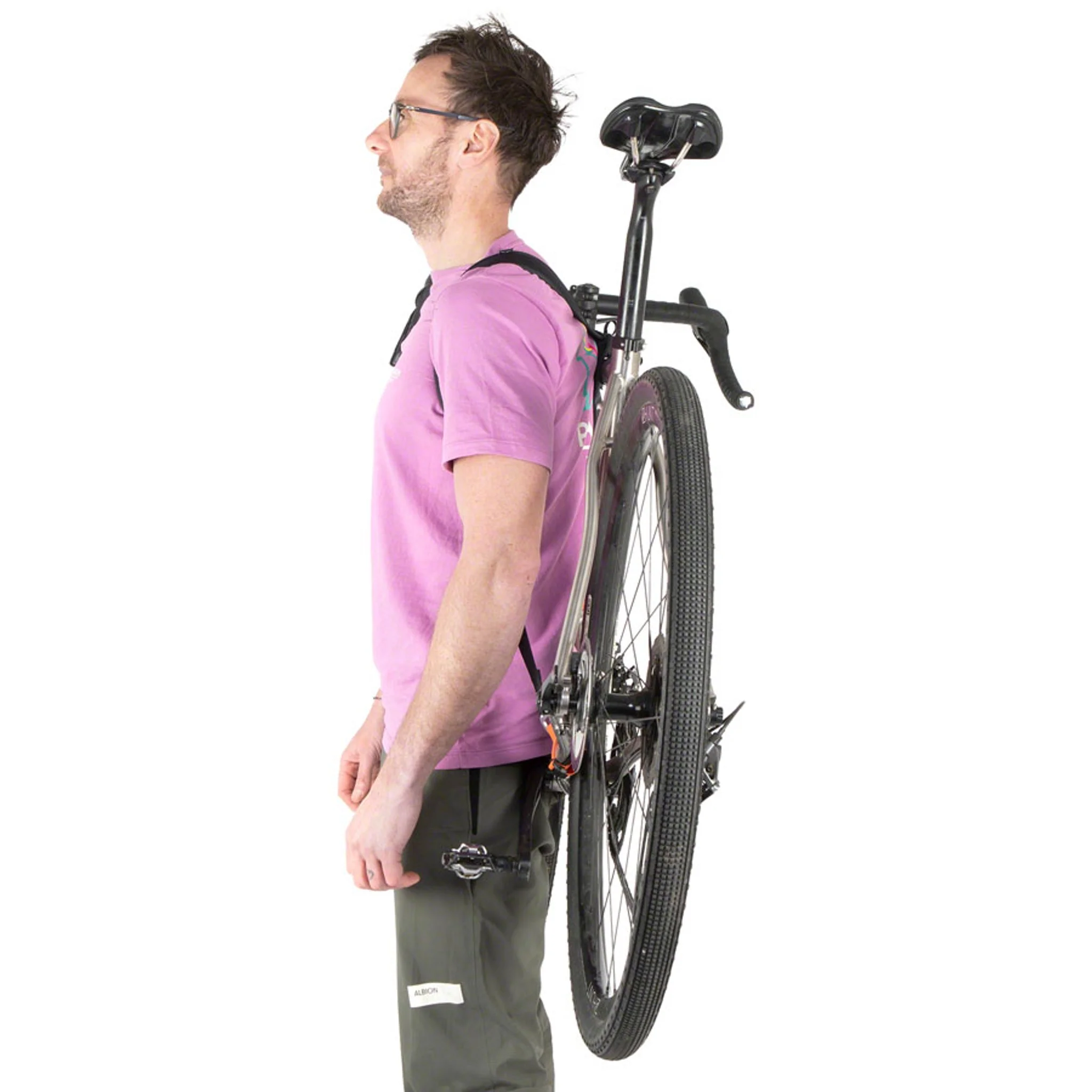 Hike A Bike Stowable Carrying Harness - Black - Image 9