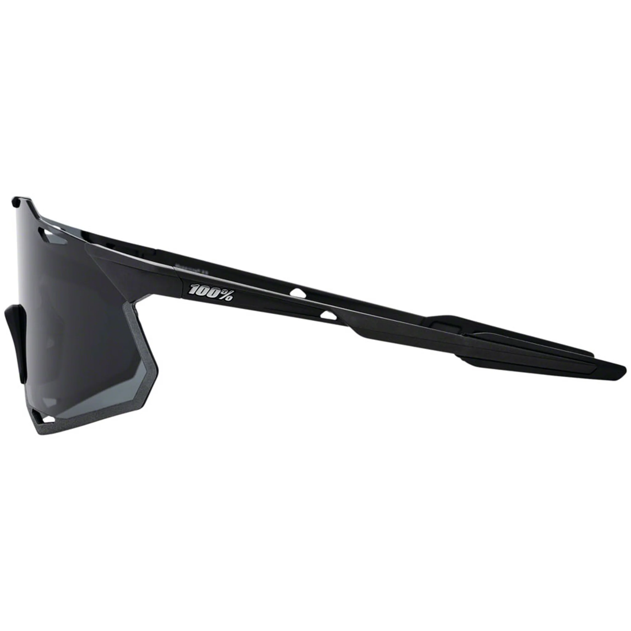 Hypercraft XS Sunglasses - Matte Black, Smoke Lens - Image 2