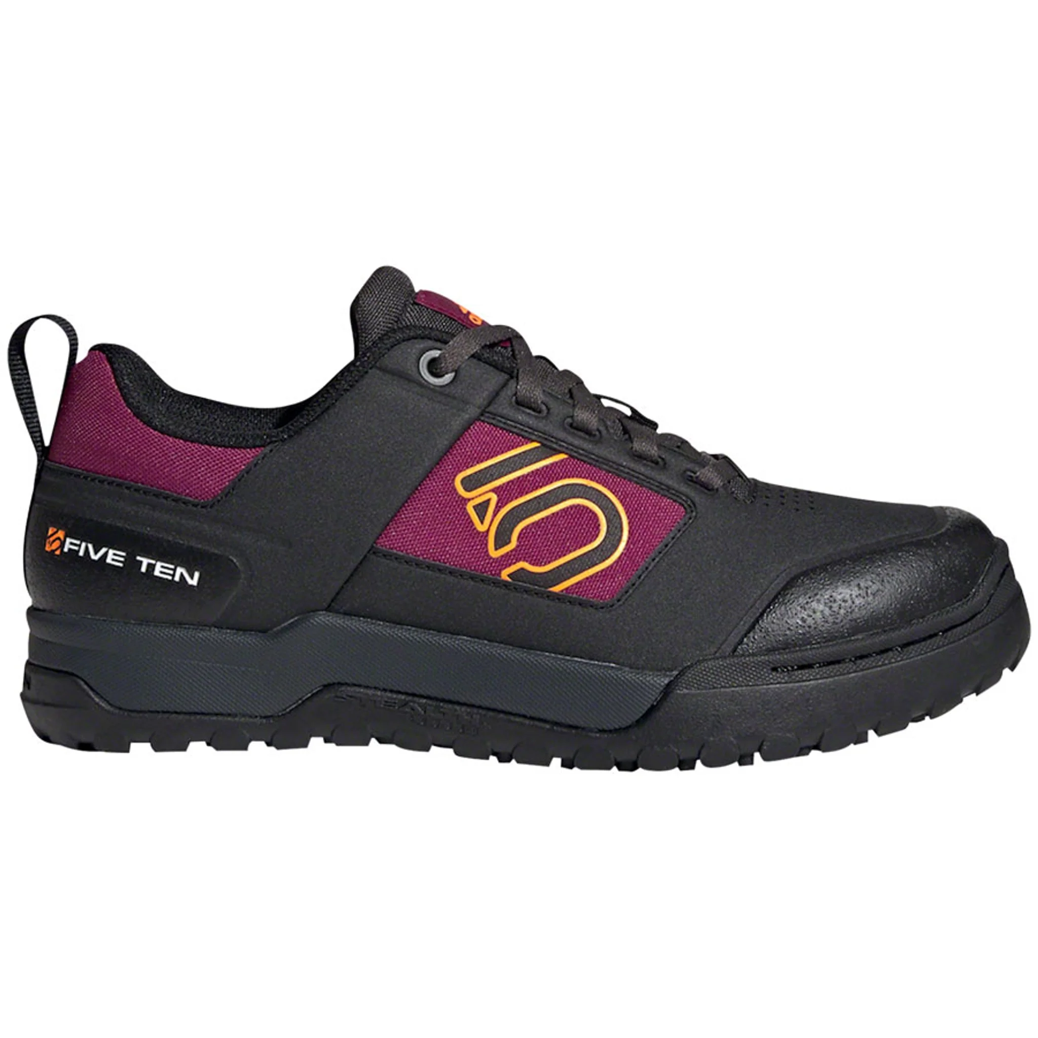 Impact Pro Flat Shoes  -  Women's, Core Black / Signal Orange / Power Berry - Image 3