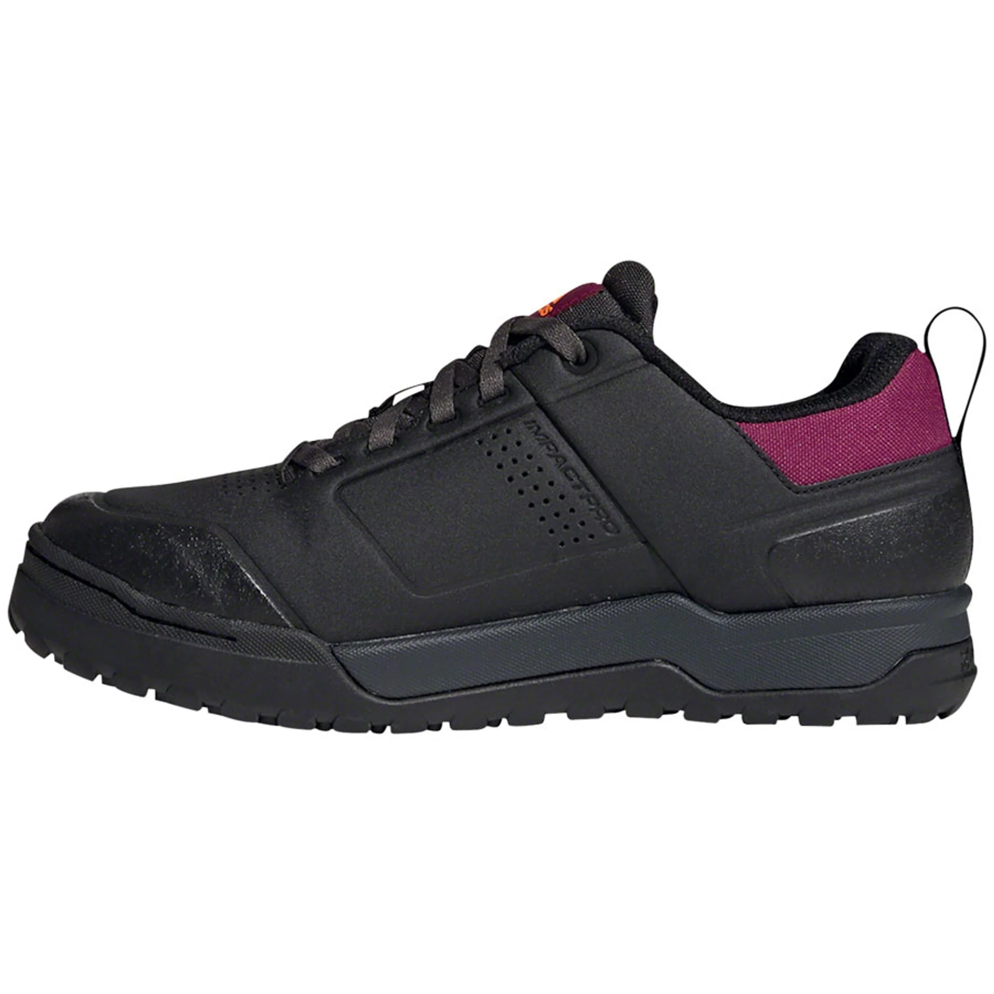 Impact Pro Flat Shoes  -  Women's, Core Black / Signal Orange / Power Berry - Image 4