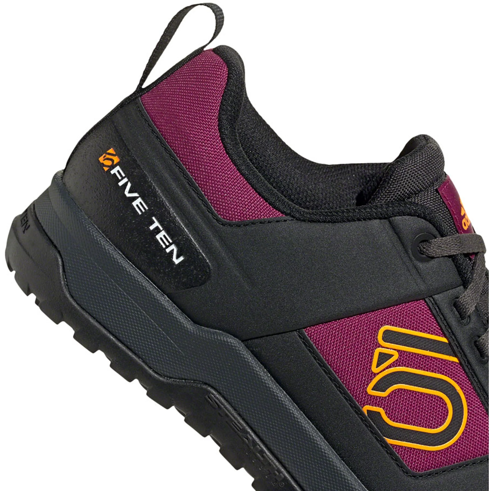 Impact Pro Flat Shoes  -  Women's, Core Black / Signal Orange / Power Berry - Image 7