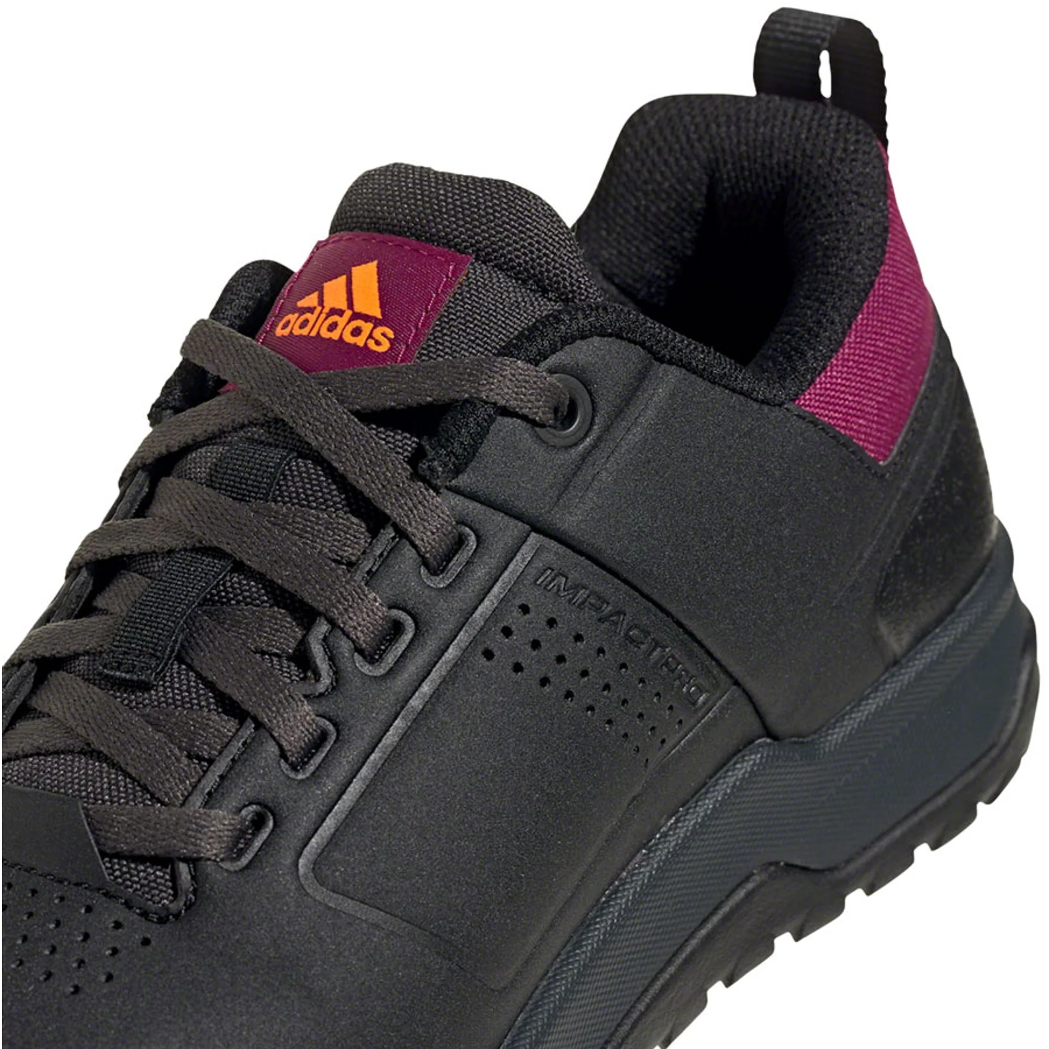 Impact Pro Flat Shoes  -  Women's, Core Black / Signal Orange / Power Berry - Image 8