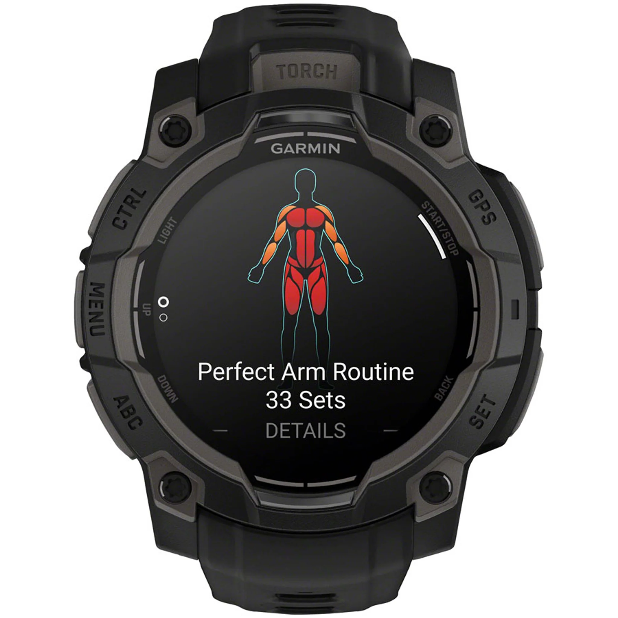 Garmin Instinct 3 GPS Smartwatch - 45mm, AMOLED, Black/Black - Image 5