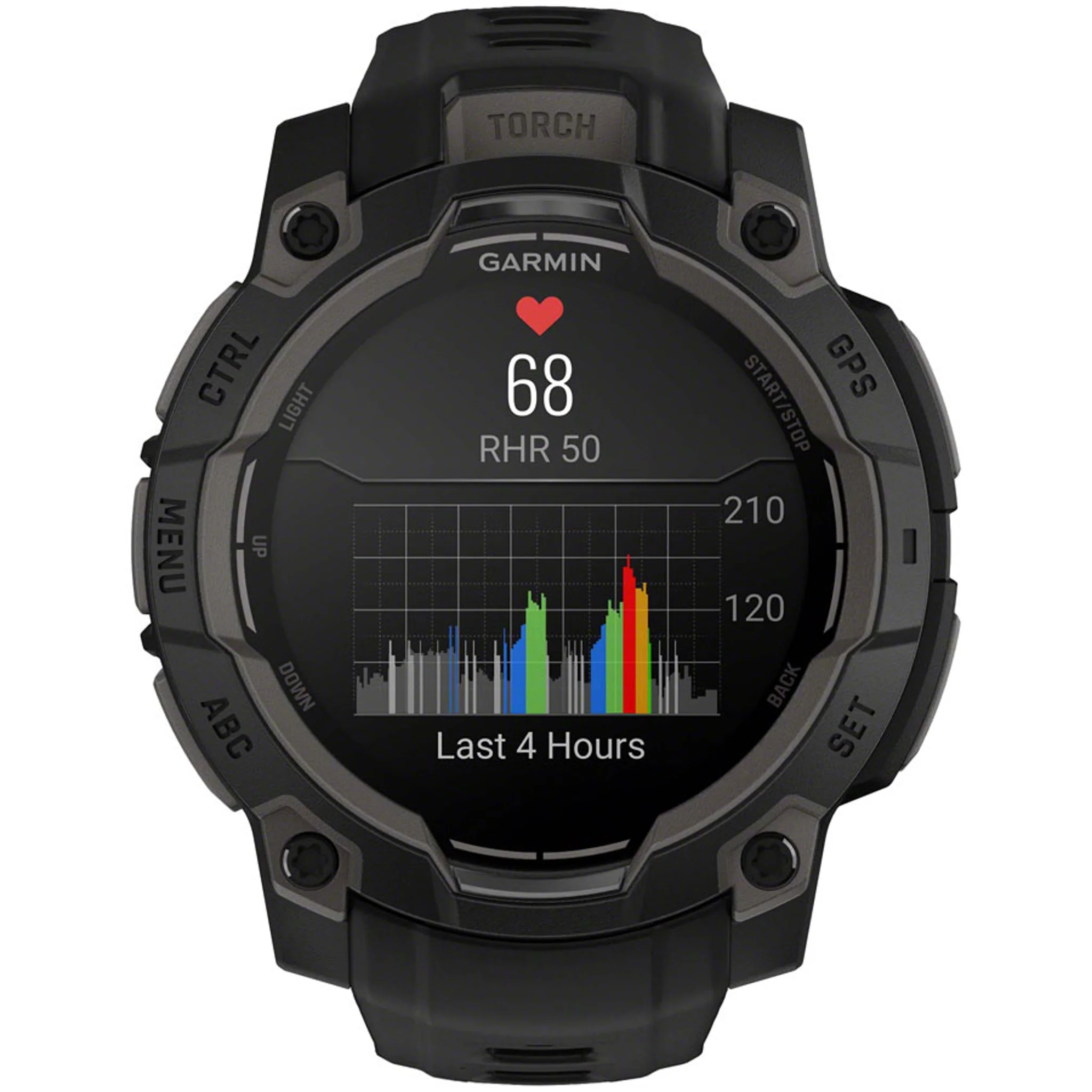 Garmin Instinct 3 GPS Smartwatch - 45mm, AMOLED, Black/Black - Image 7