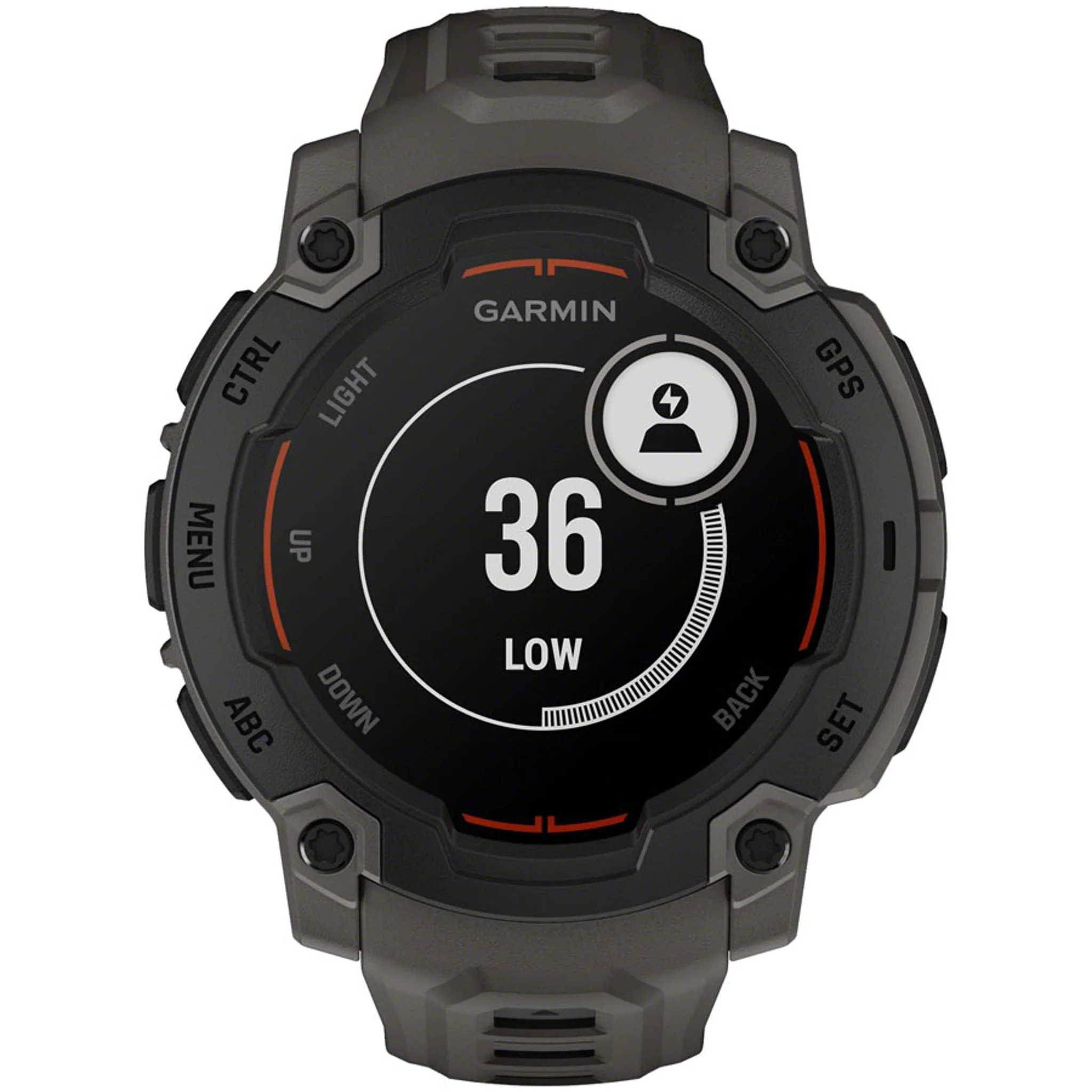 Instinct E GPS Smartwatch - 45mm Black/Charcoal - Image 6