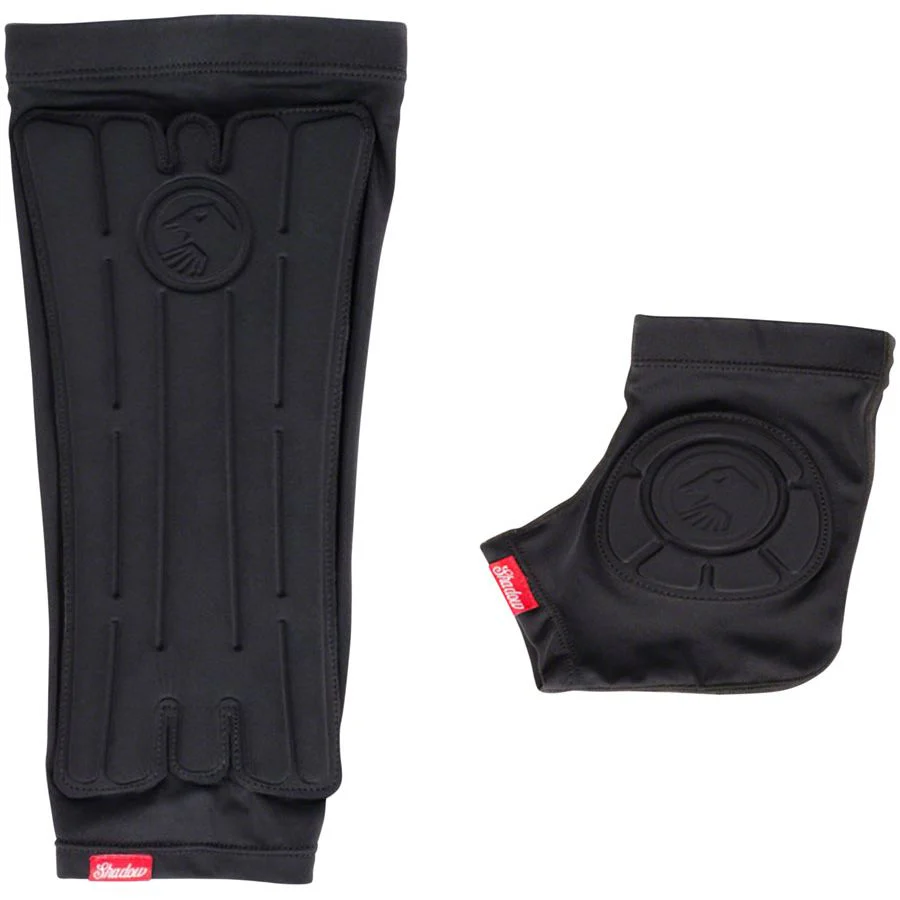 Invisa-Lite Shin/Ankle Guard Combo - Black, Large/X-Large