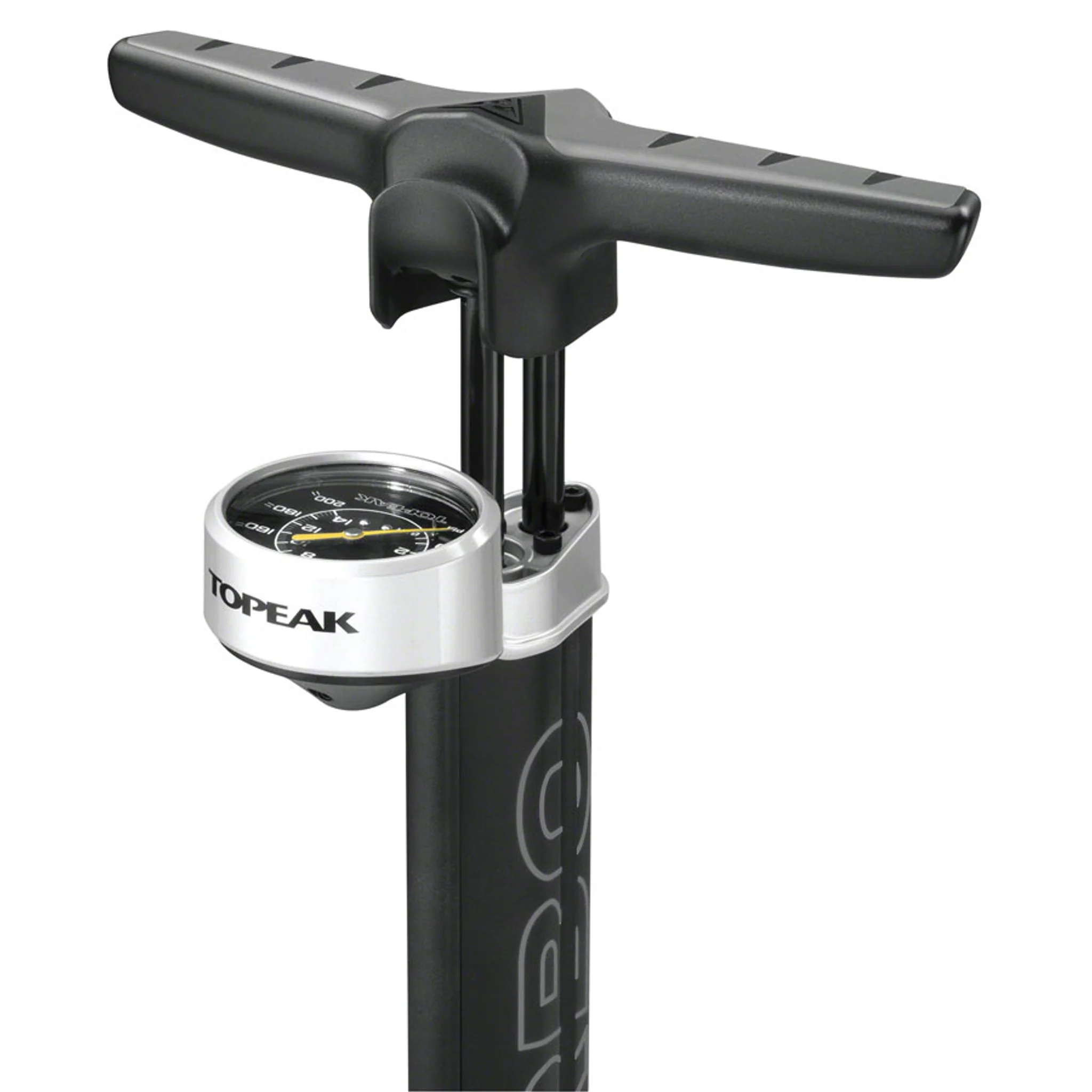 Joe Blow Twin Turbo Floor Pump SmartHead, Black - Image 2