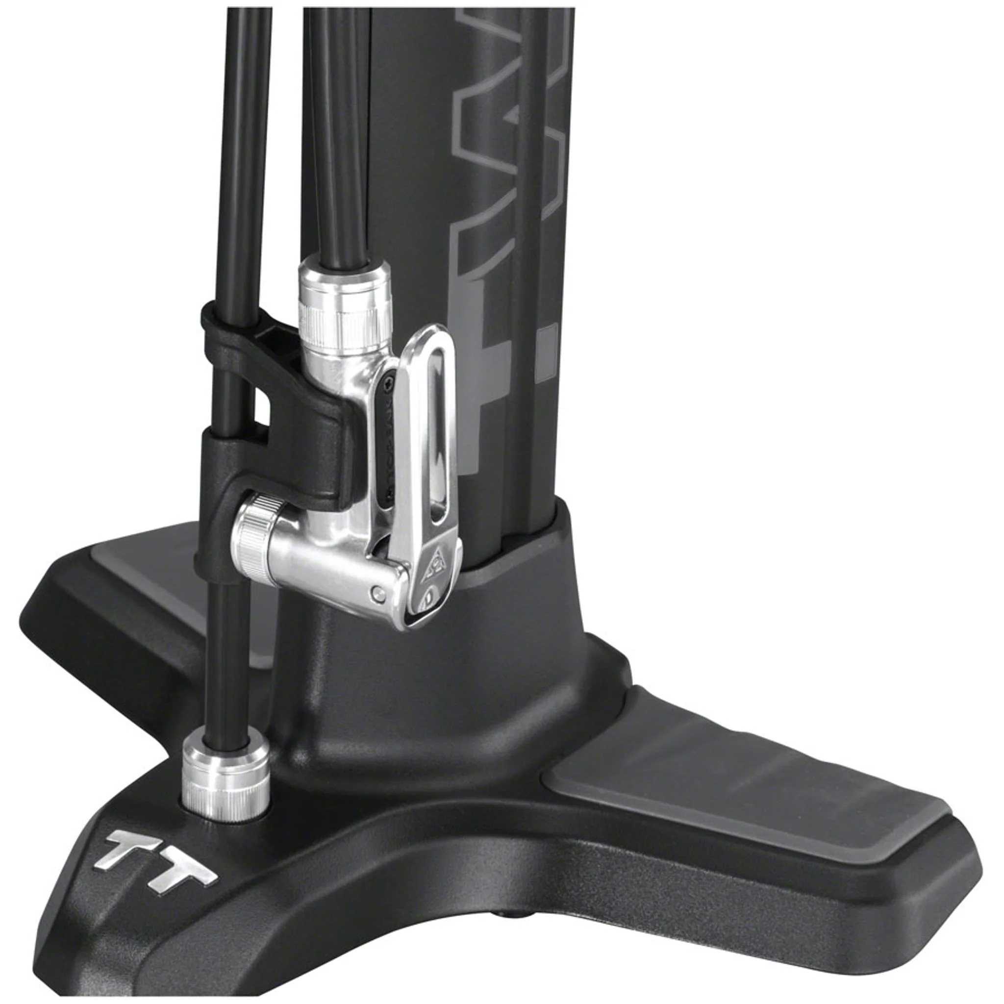 Joe Blow Twin Turbo Floor Pump SmartHead, Black - Image 3