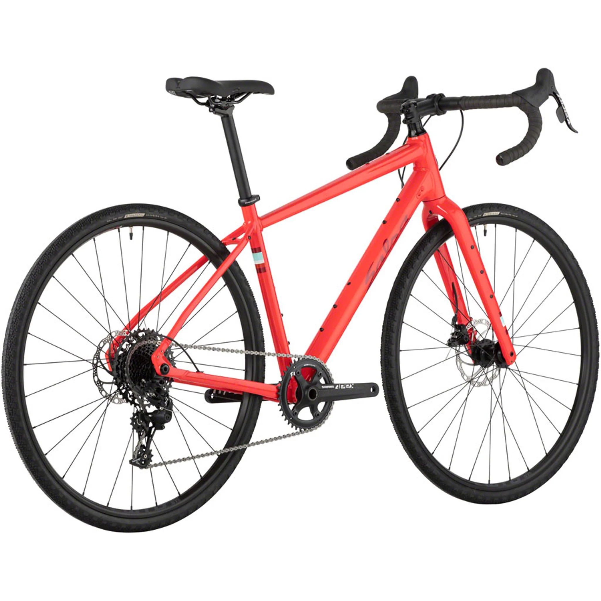 Journeyer Apex 1 700 Bike - Red Orange - Image 3