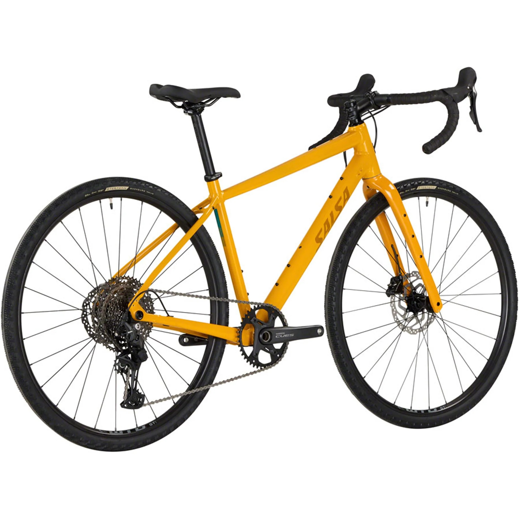 Journeyer CUES 1x11 700c Bike - Mustard - Image 3