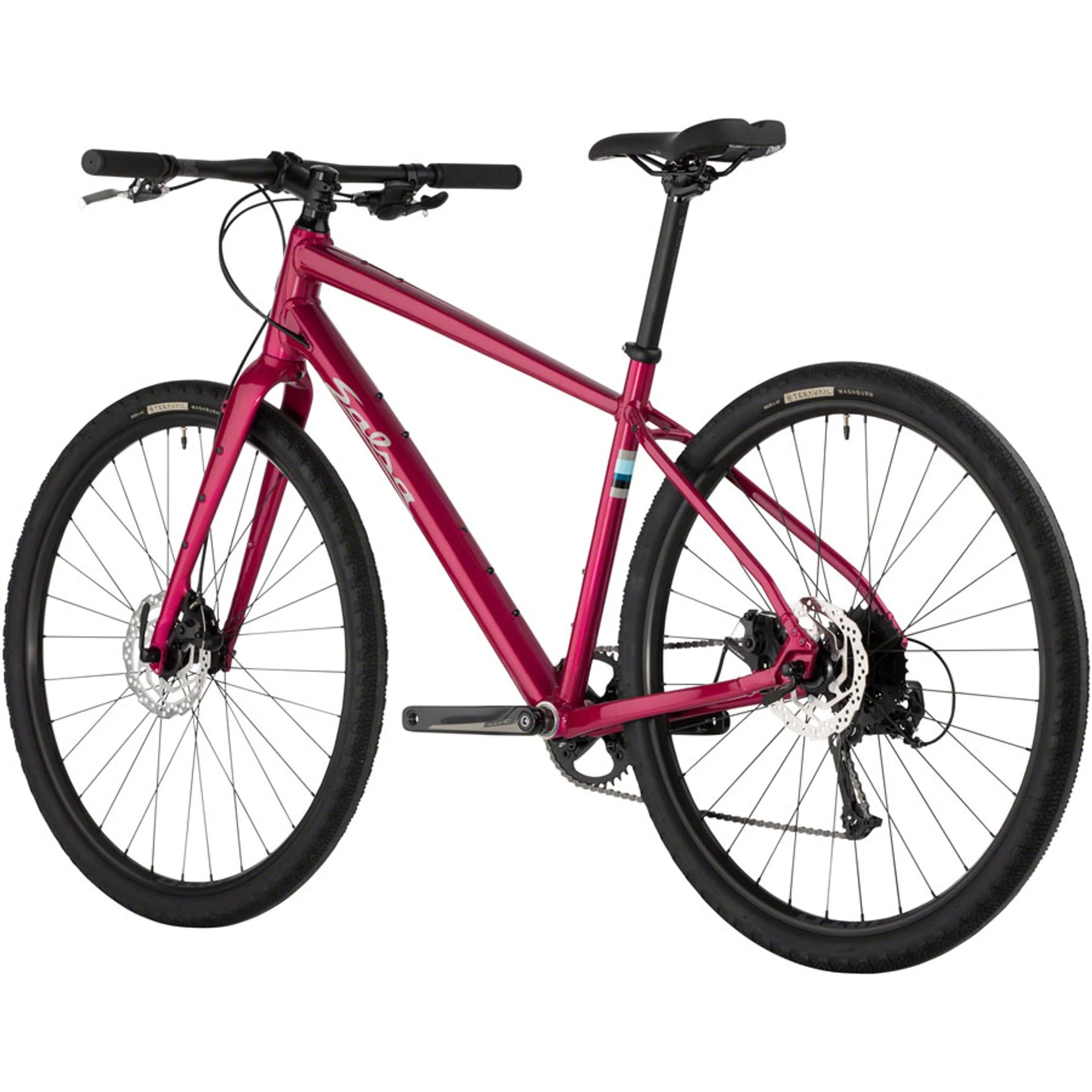 Journeyer Flat Bar Acolyte 650 Bike - Red - Image 4