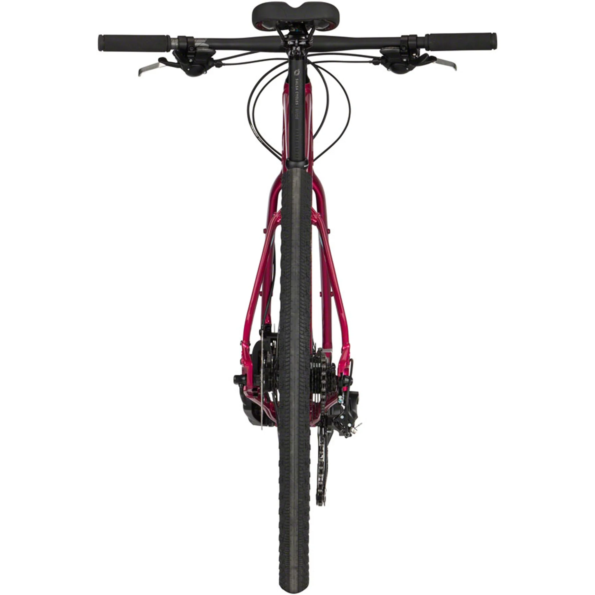 Journeyer Flat Bar Altus 650 Bike - Red - Image 5