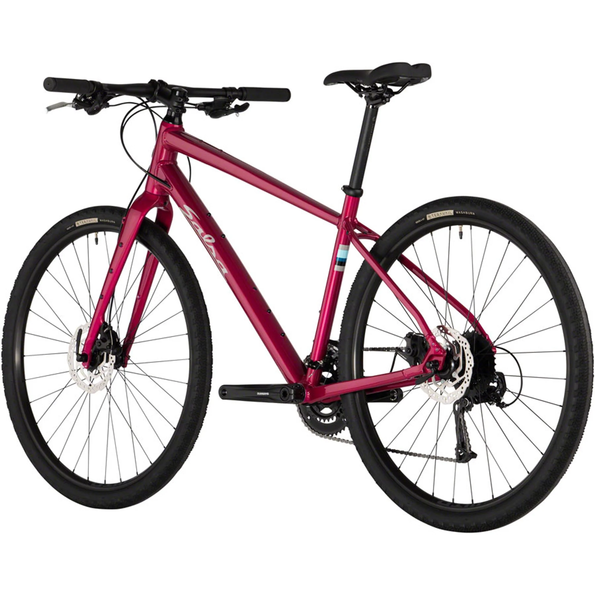 Journeyer Flat Bar Altus 650 Bike - Red - Image 6