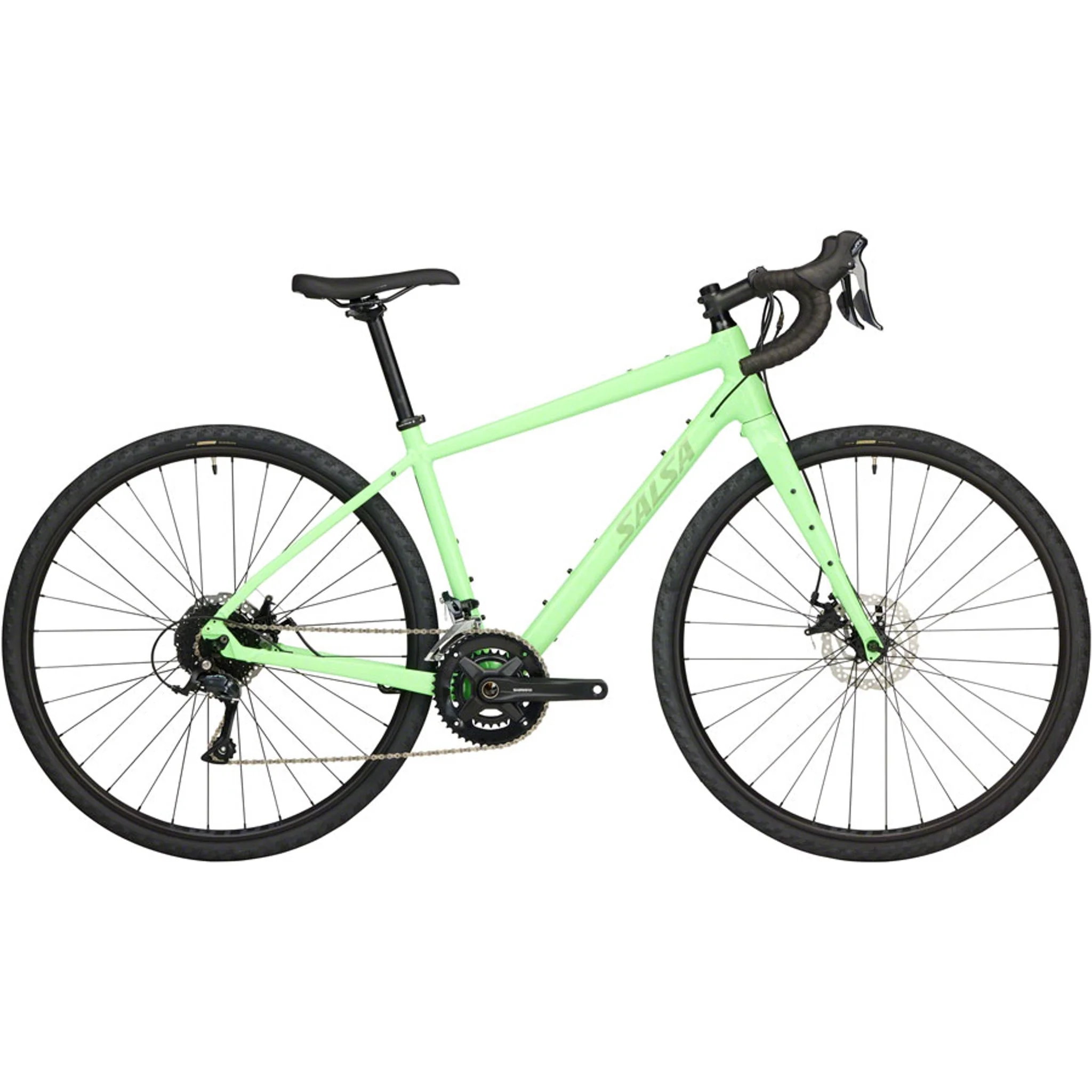 Journeyer Sora 2x9 700c Bike - Citrus Green