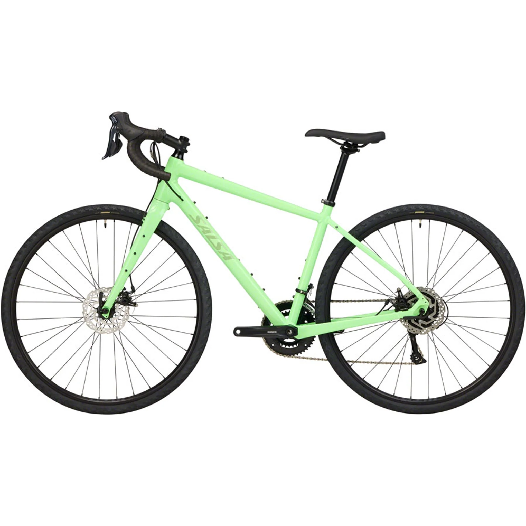 Journeyer Sora 2x9 700c Bike - Citrus Green - Image 7