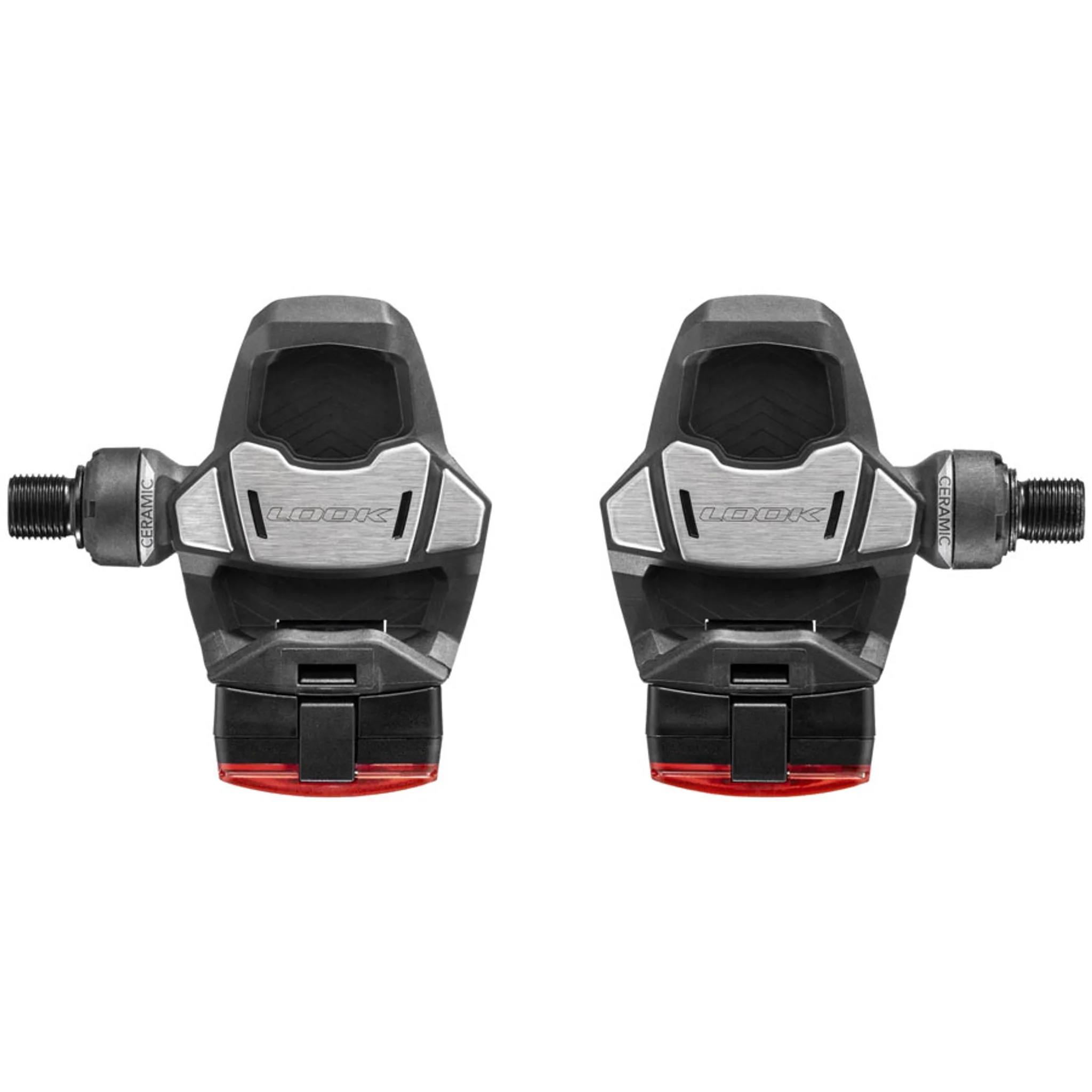 KEO Blade Carbon Ceramic Vision Pedals - Single Sided Clipless, Carbon, 9/16", Black, 53mm QF