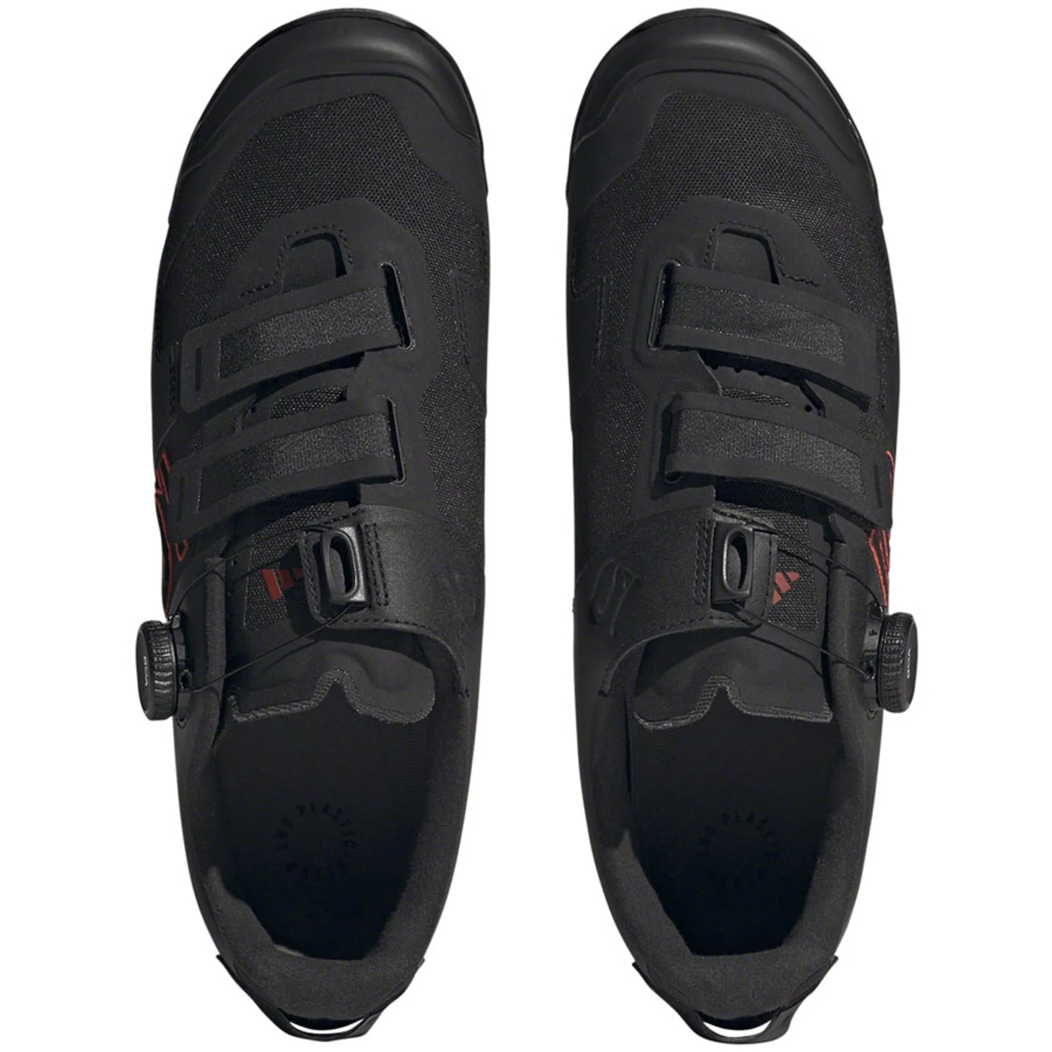 Kestrel Boa Mountain Clipless Shoes - Men's, Core Black/Gray Six/Gray Four - Image 4
