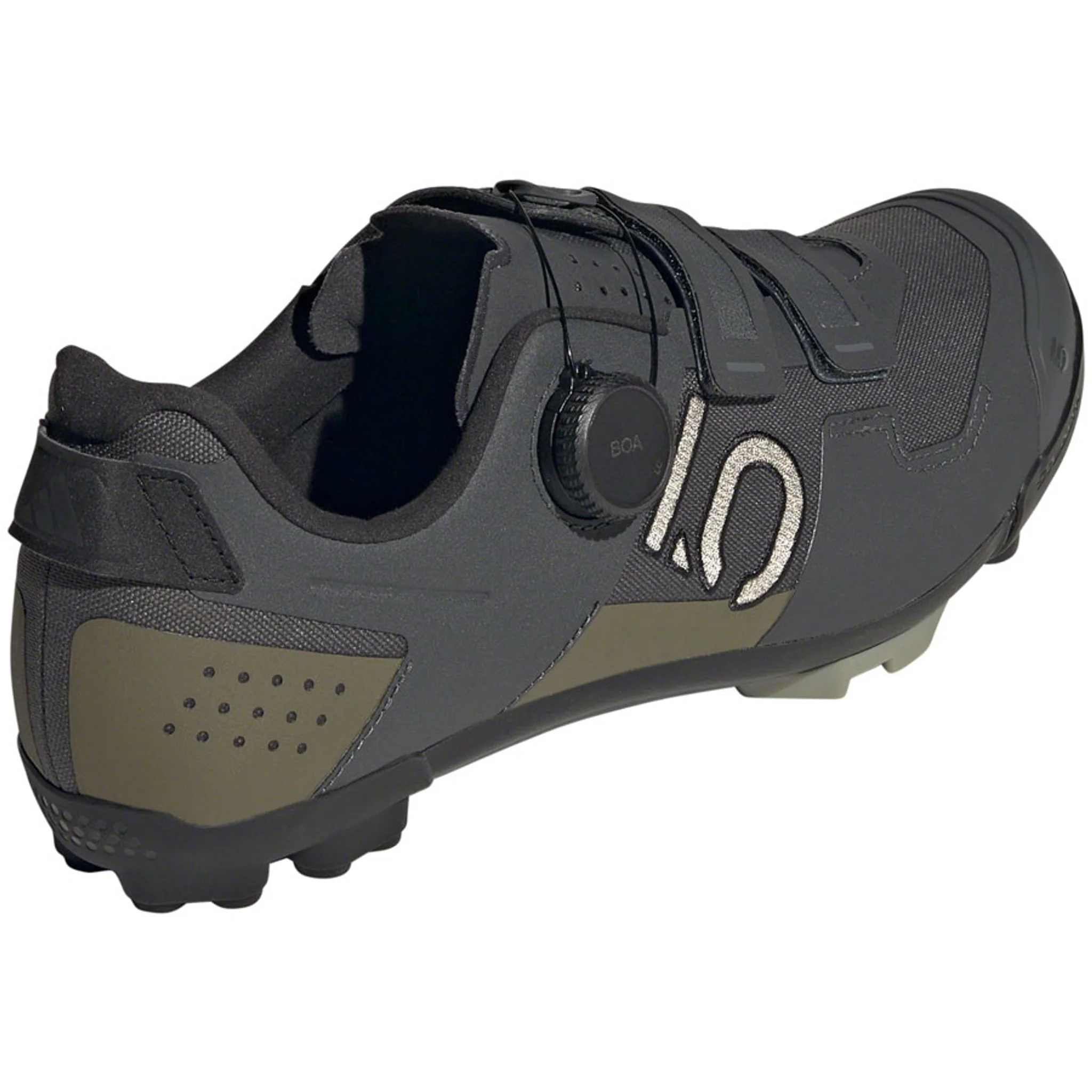 Kestrel BOA Mountain Clipless Shoes - Men's, Gray Six/Silver Pebble/Olive Strata - Image 4