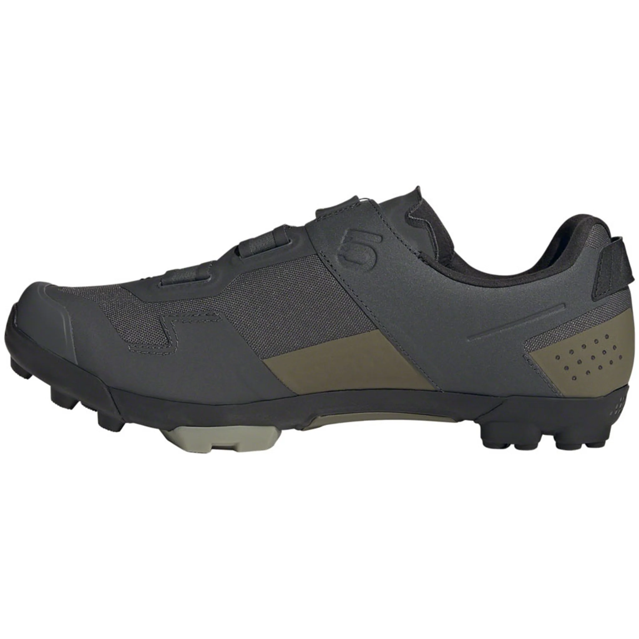 Kestrel BOA Mountain Clipless Shoes - Men's, Gray Six/Silver Pebble/Olive Strata - Image 6