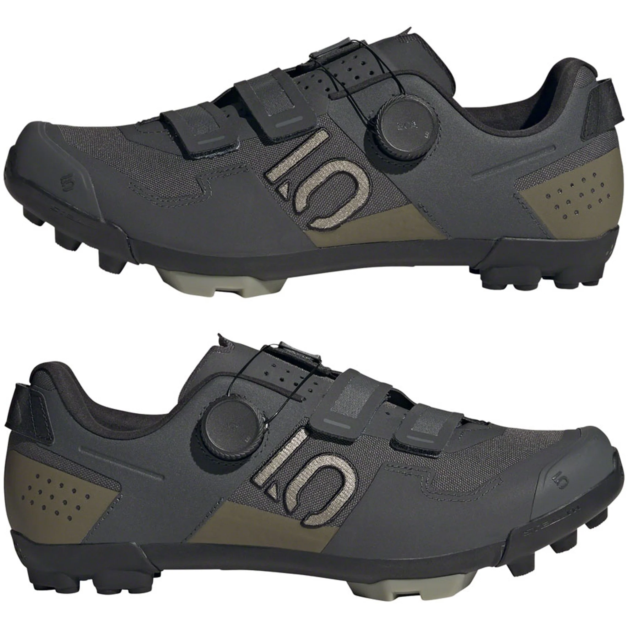 Kestrel BOA Mountain Clipless Shoes - Men's, Gray Six/Silver Pebble/Olive Strata - Image 9