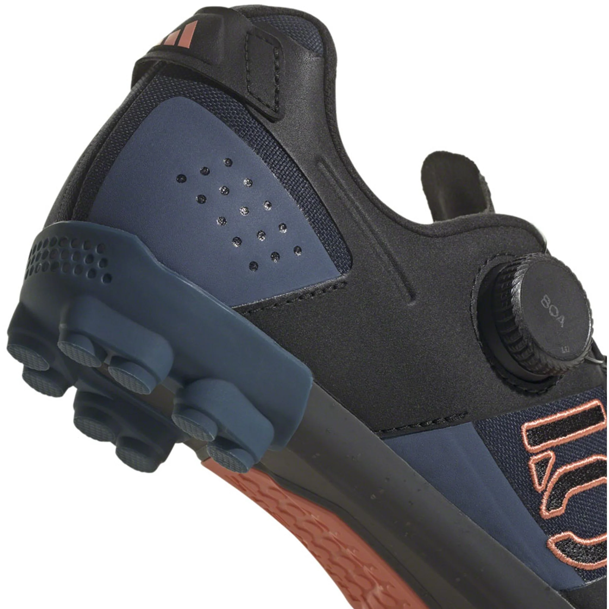 Kestrel Boa Mountain Clipless Shoes - Women's, Legend Ink/Core Black/Coral Fusion - Image 7
