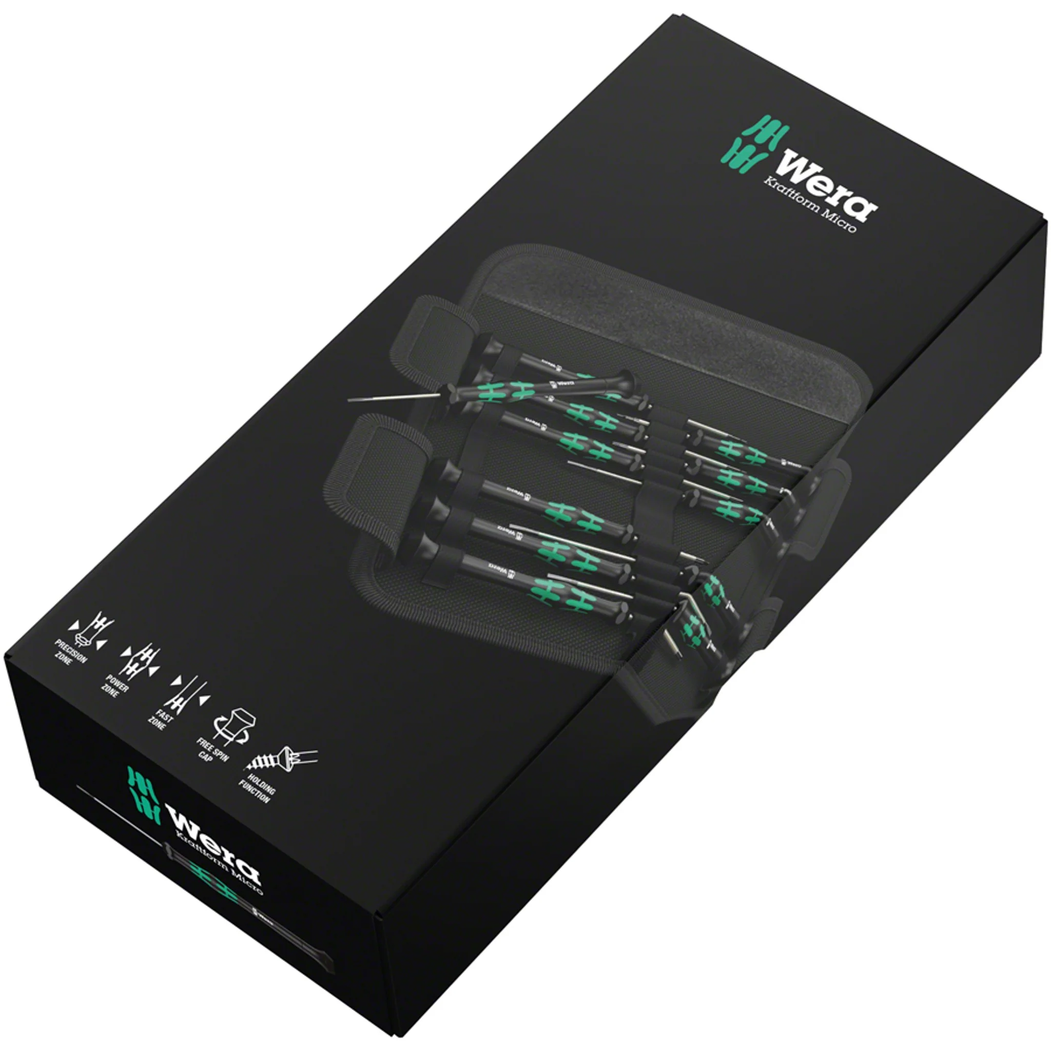 Kraftform Micro 12 Universal 1 Screwdriver Set - 12 Piece - Image 2