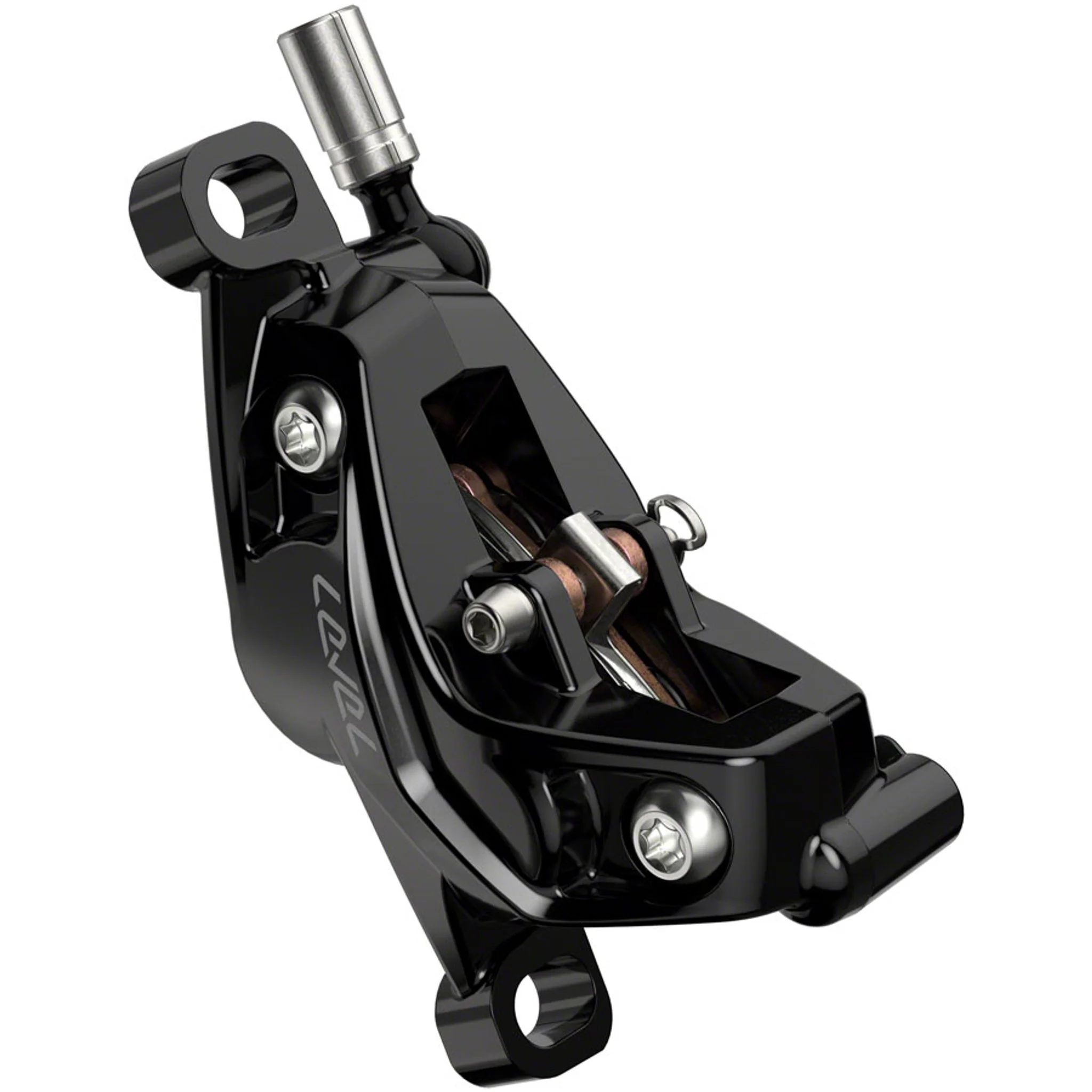 Level Silver Stealth 4-Piston Disc Brake and Lever - Image 9