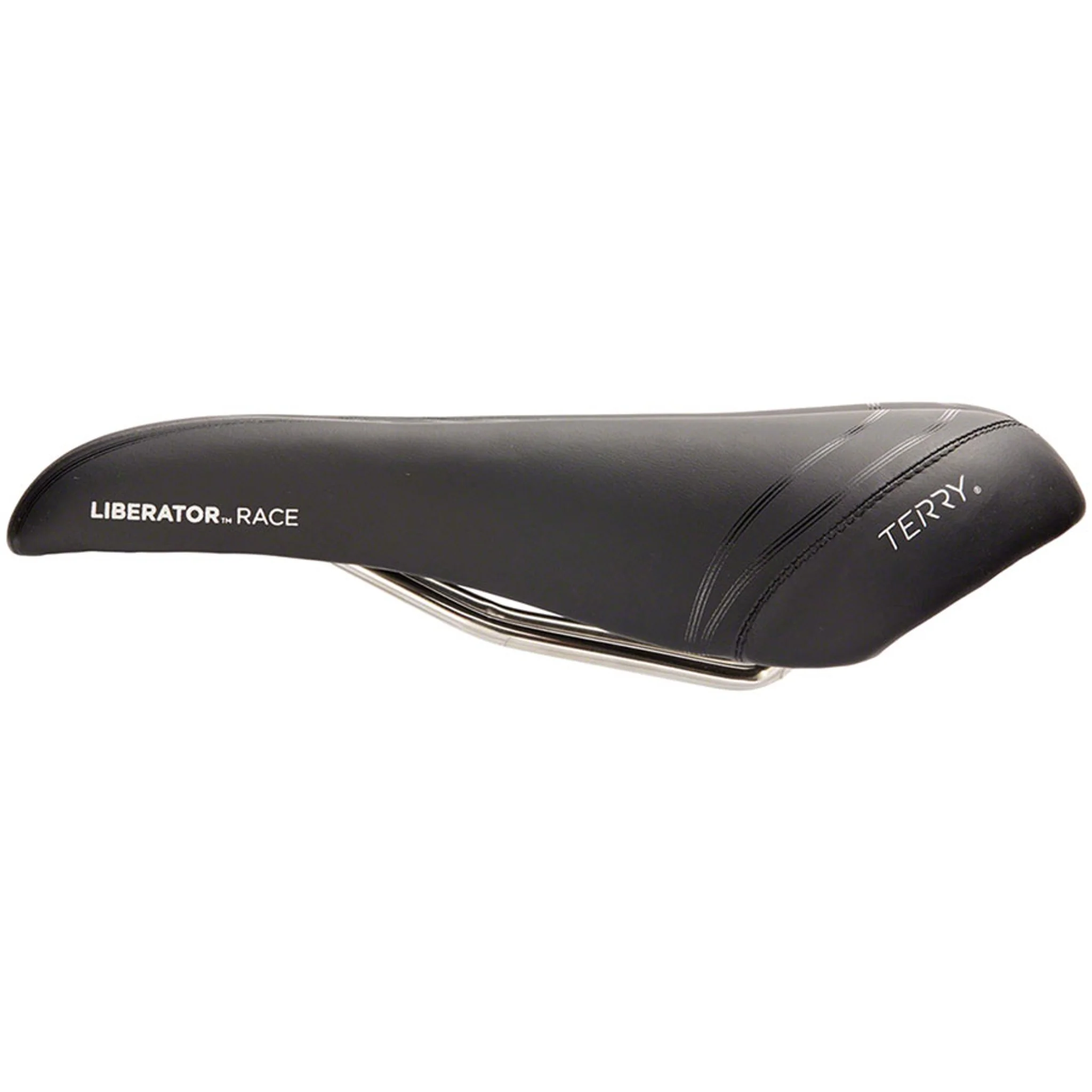 Liberator Race Saddle - Titanium, Black, Unisex - Image 3